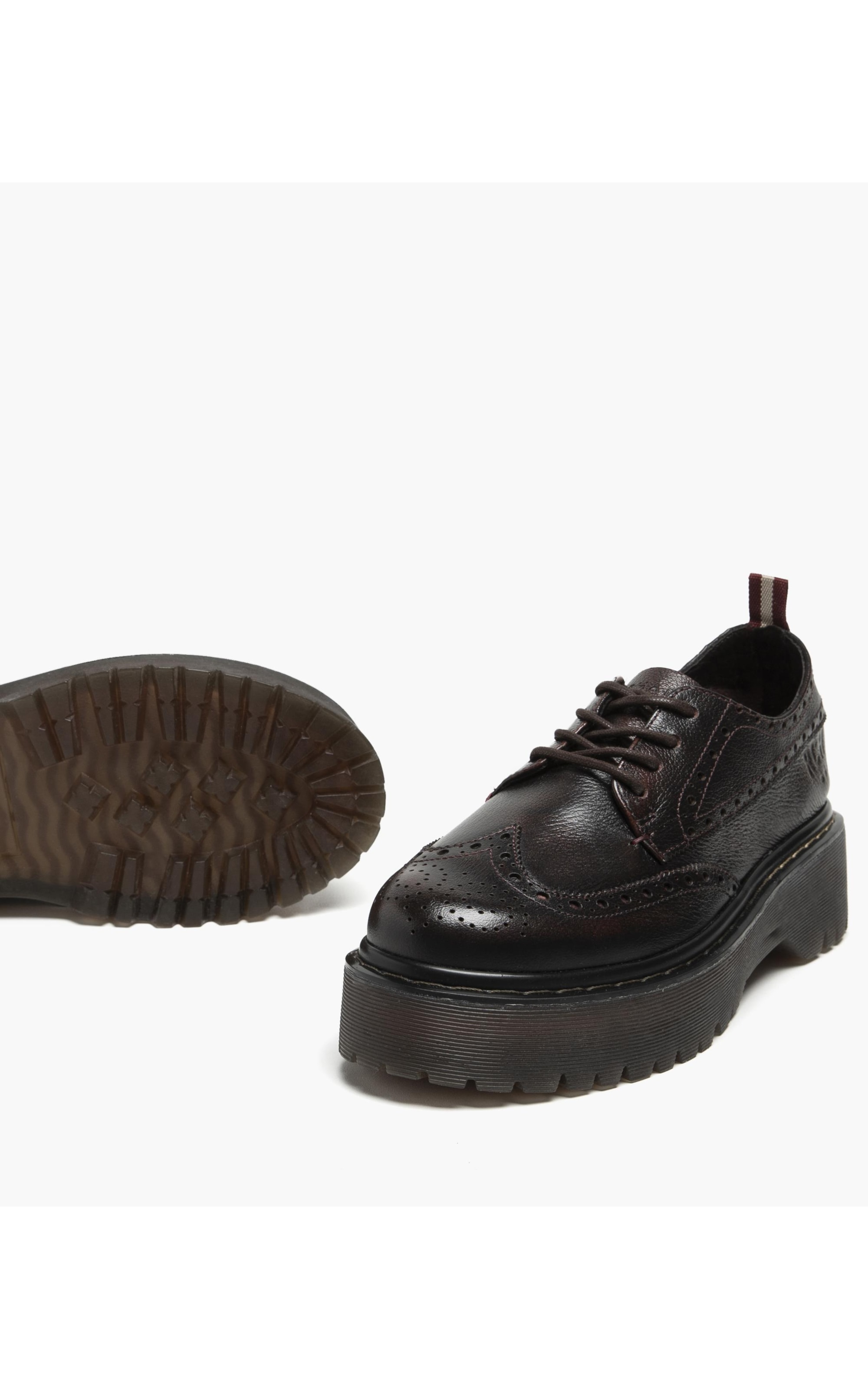Sapato Oxford Altezza Dark Wine