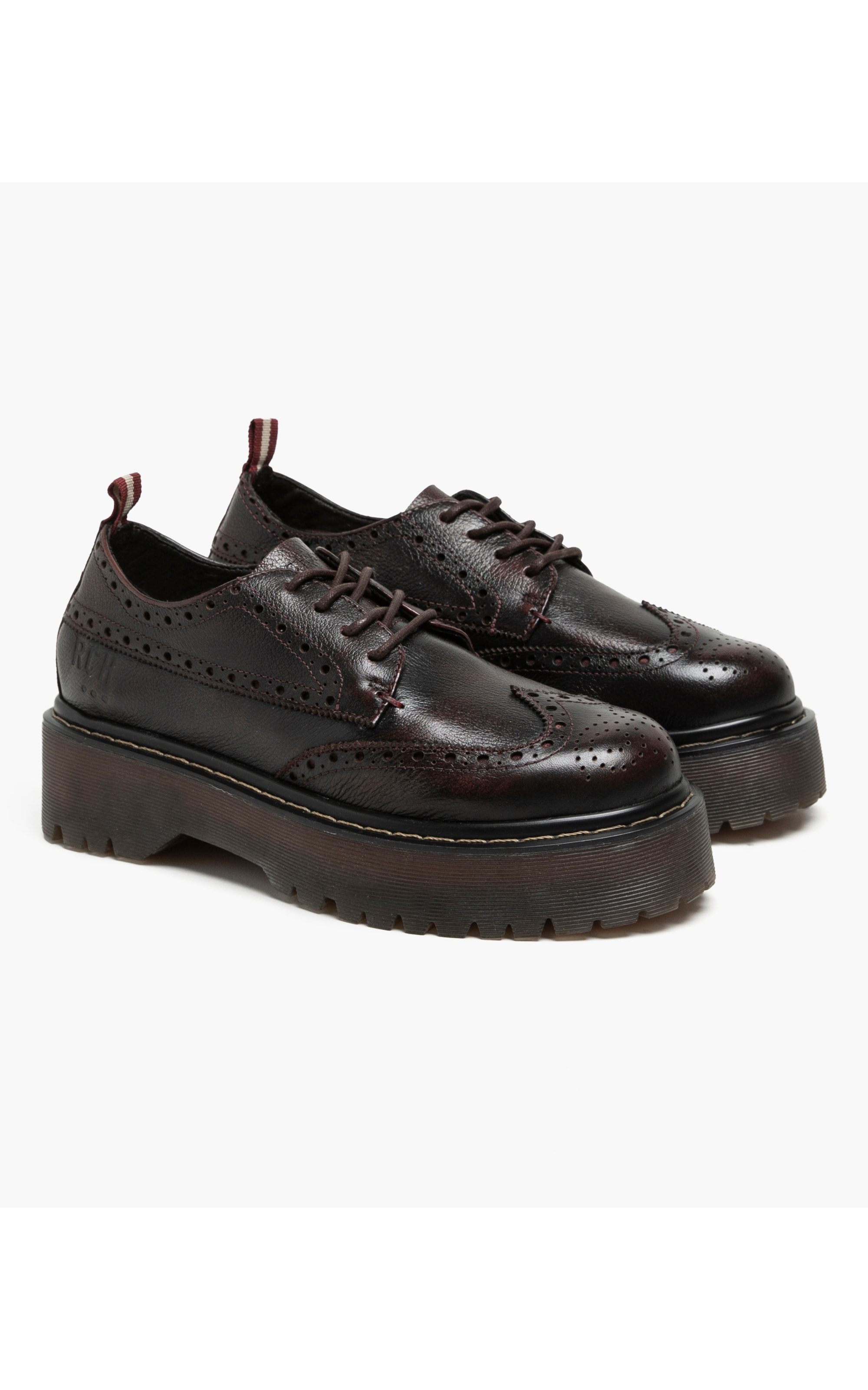 Sapato Oxford Altezza Dark Wine