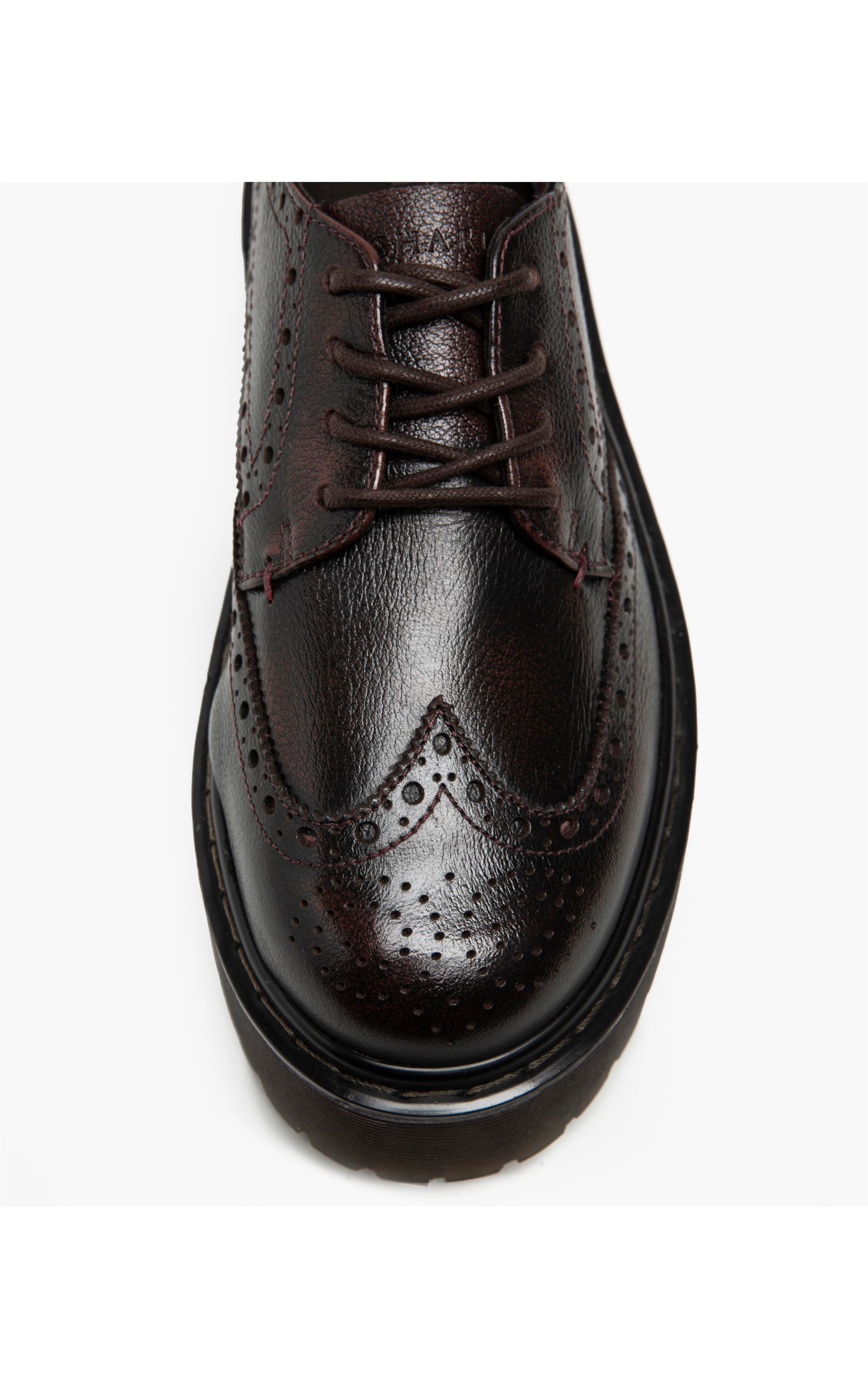 Sapato Oxford Altezza Dark Wine