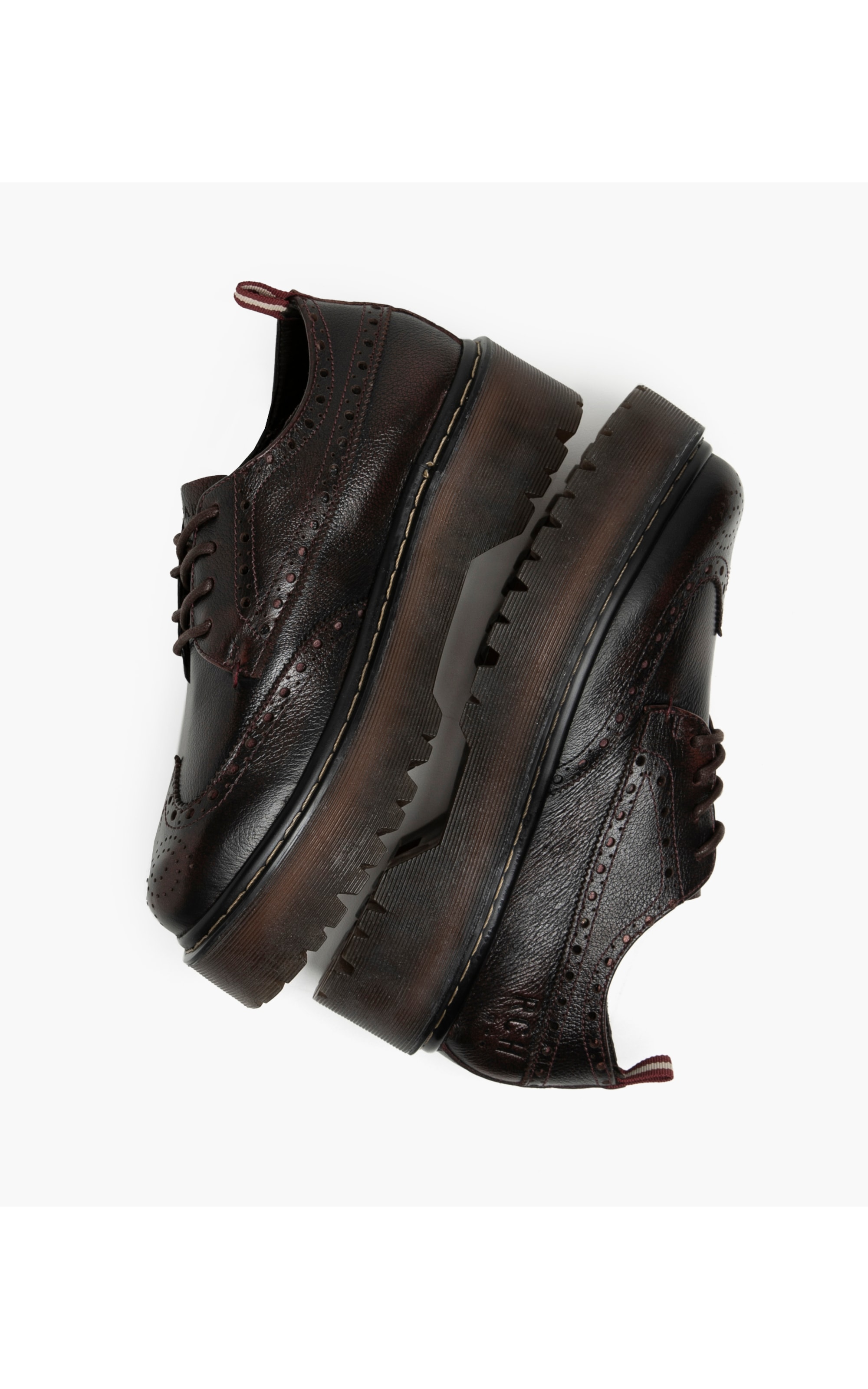 Sapato Oxford Altezza Dark Wine