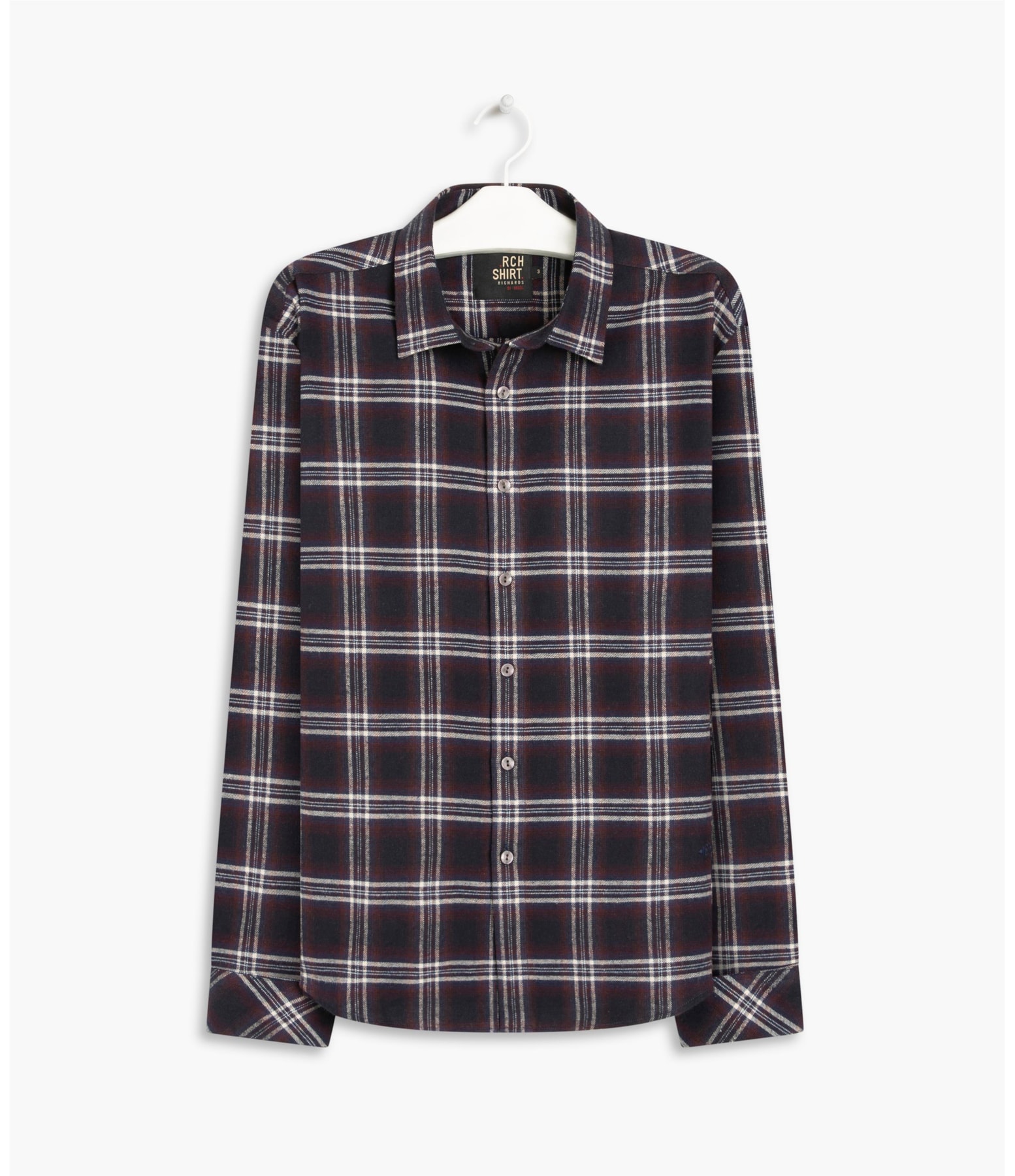 Shirt Flannel Chess 2 Ml Marinho
