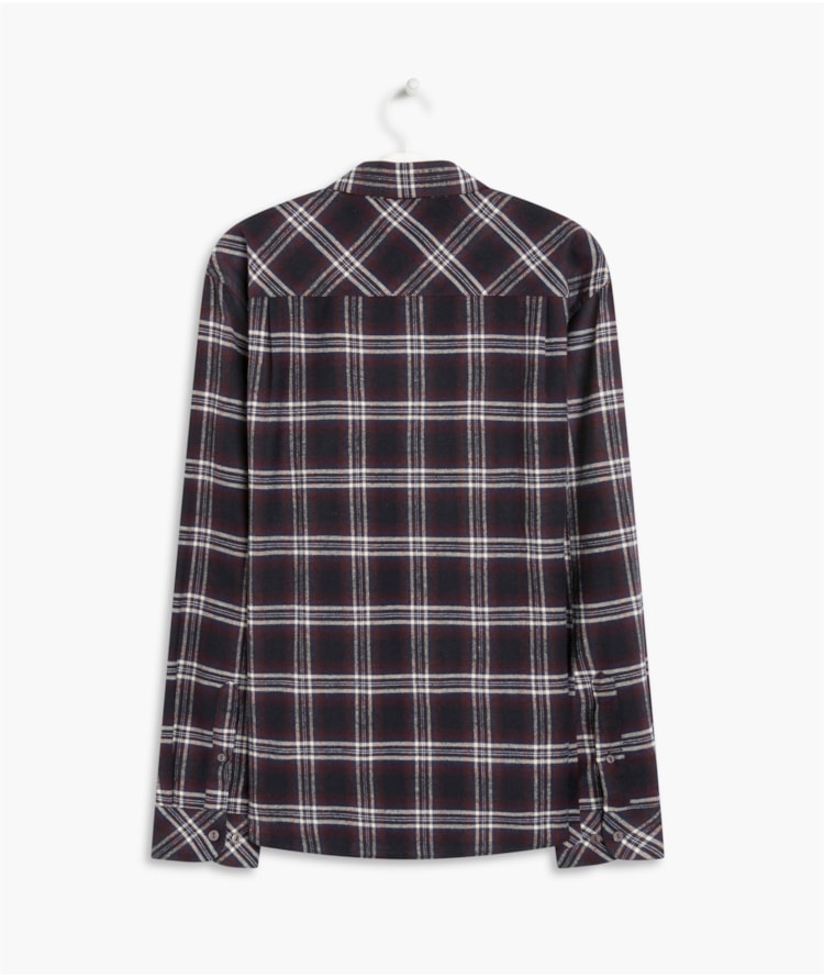 Shirt Flannel Chess 2 Ml Marinho