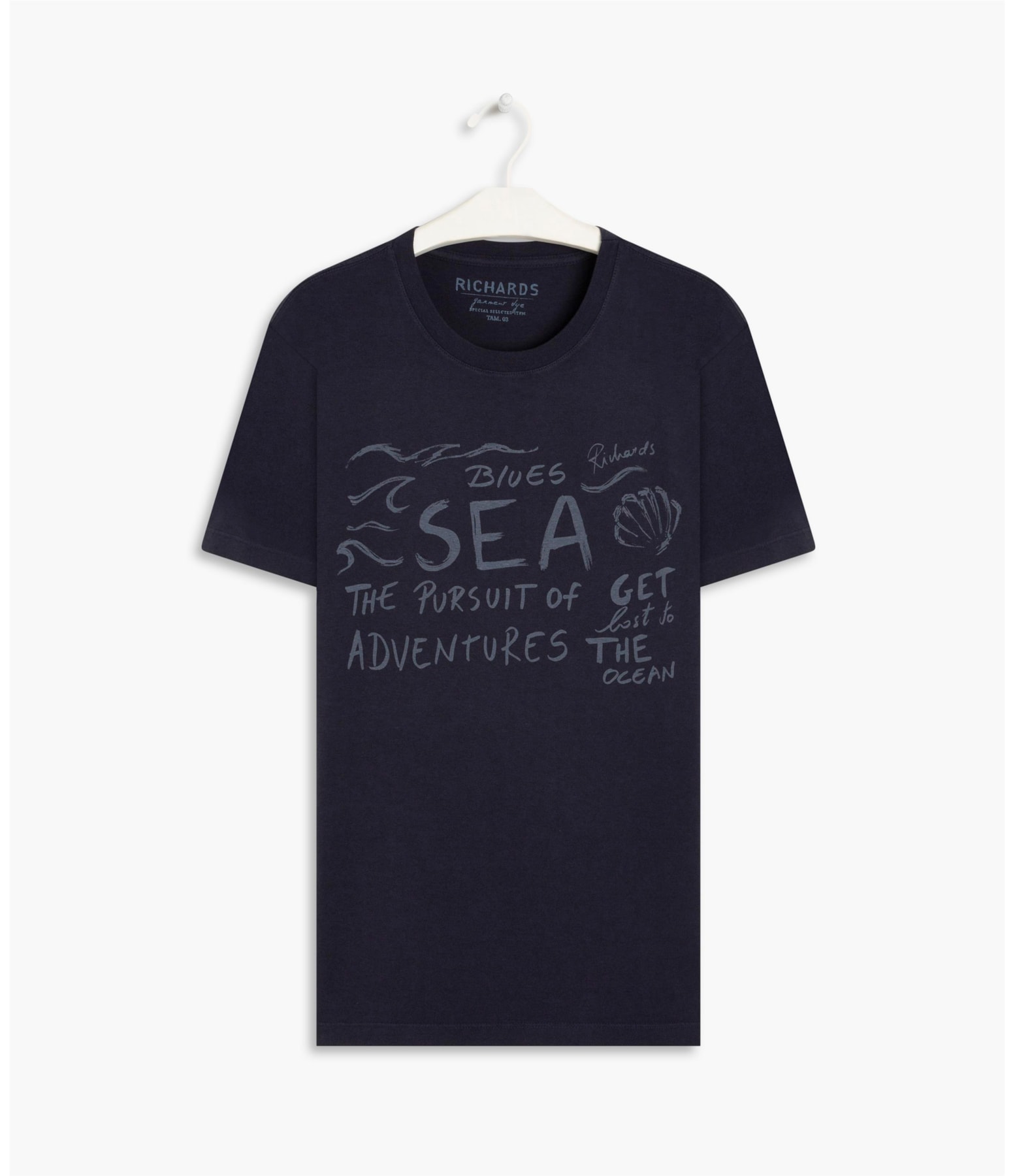  -Shirt Overdye Pursuit Dark Navy Mescla
