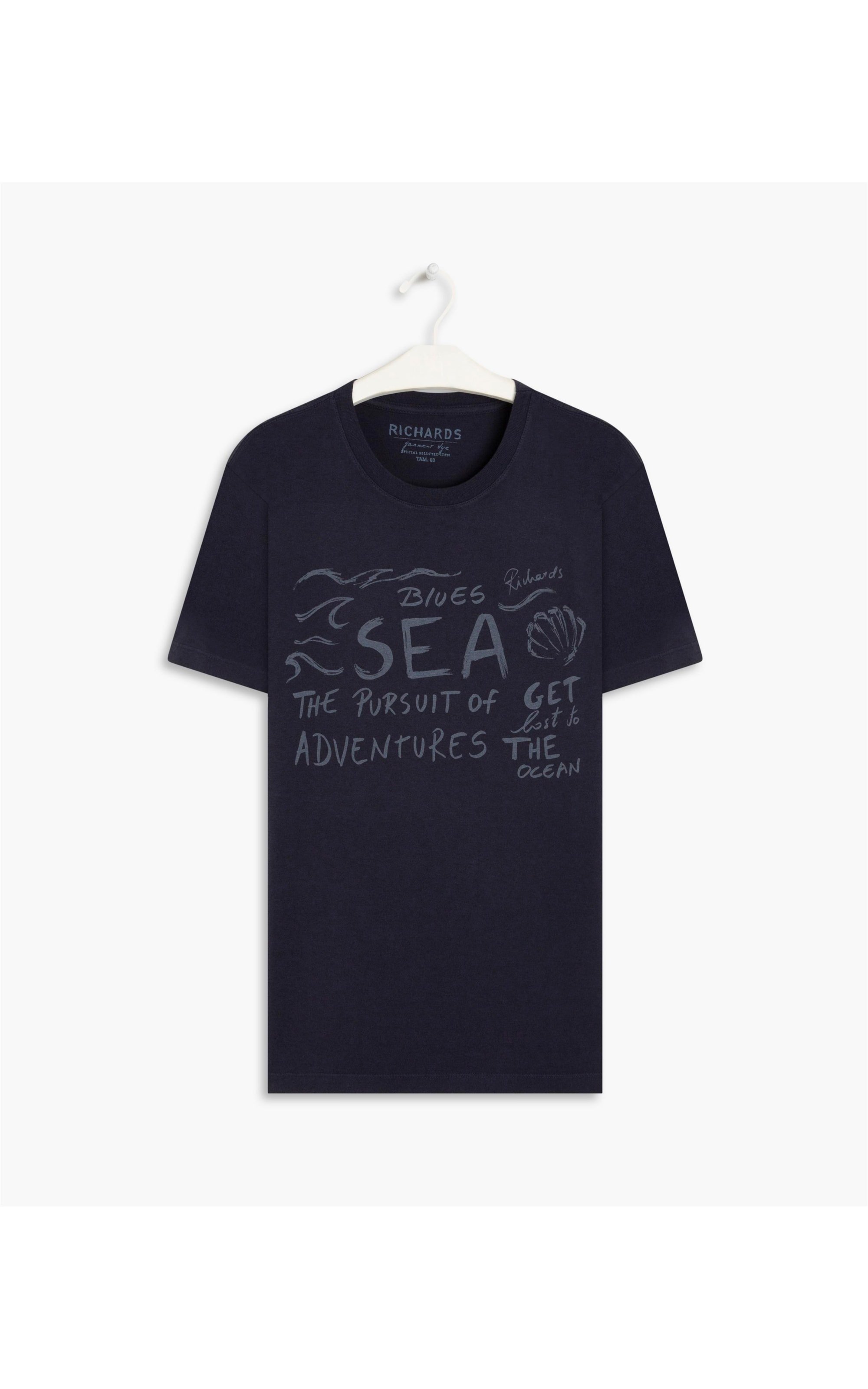  -Shirt Overdye Pursuit Dark Navy Mescla