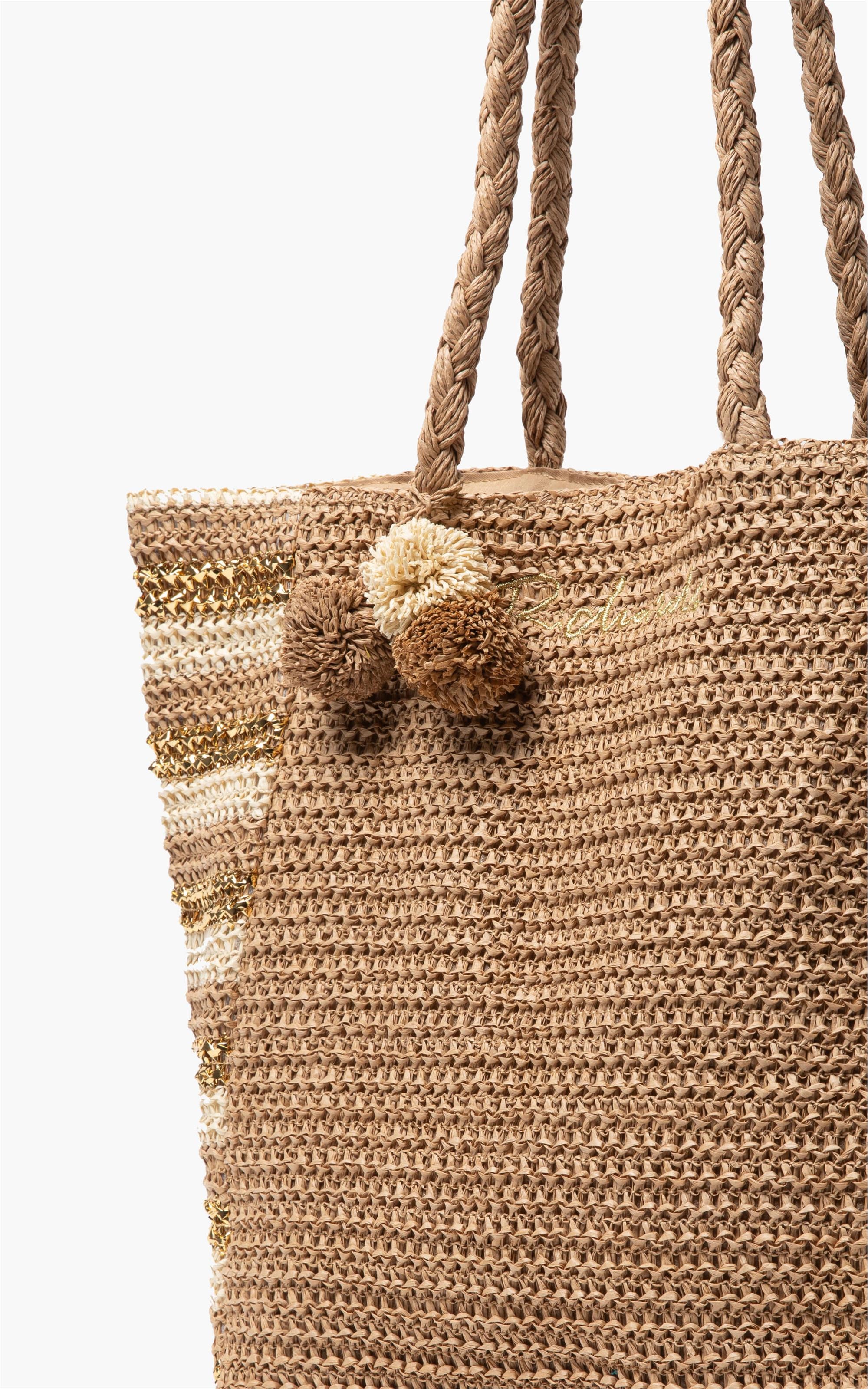 Sholder Bag Sand Siren Rch Natural