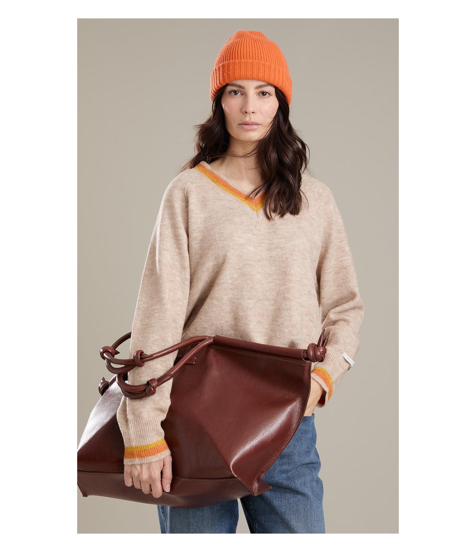 Sholder Bag Sleek Sojourner Rch Tabaco