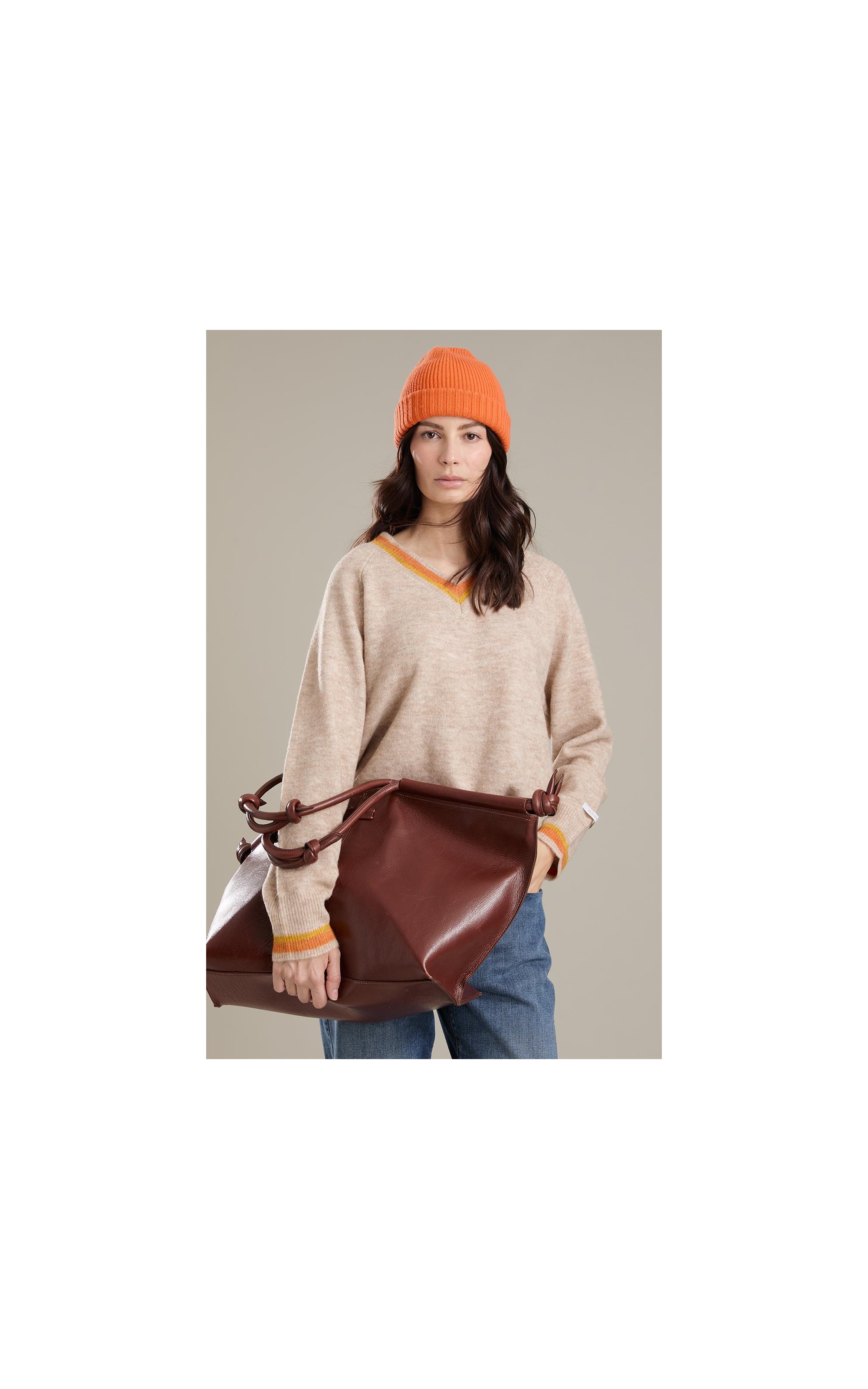 Sholder Bag Sleek Sojourner Rch Tabaco