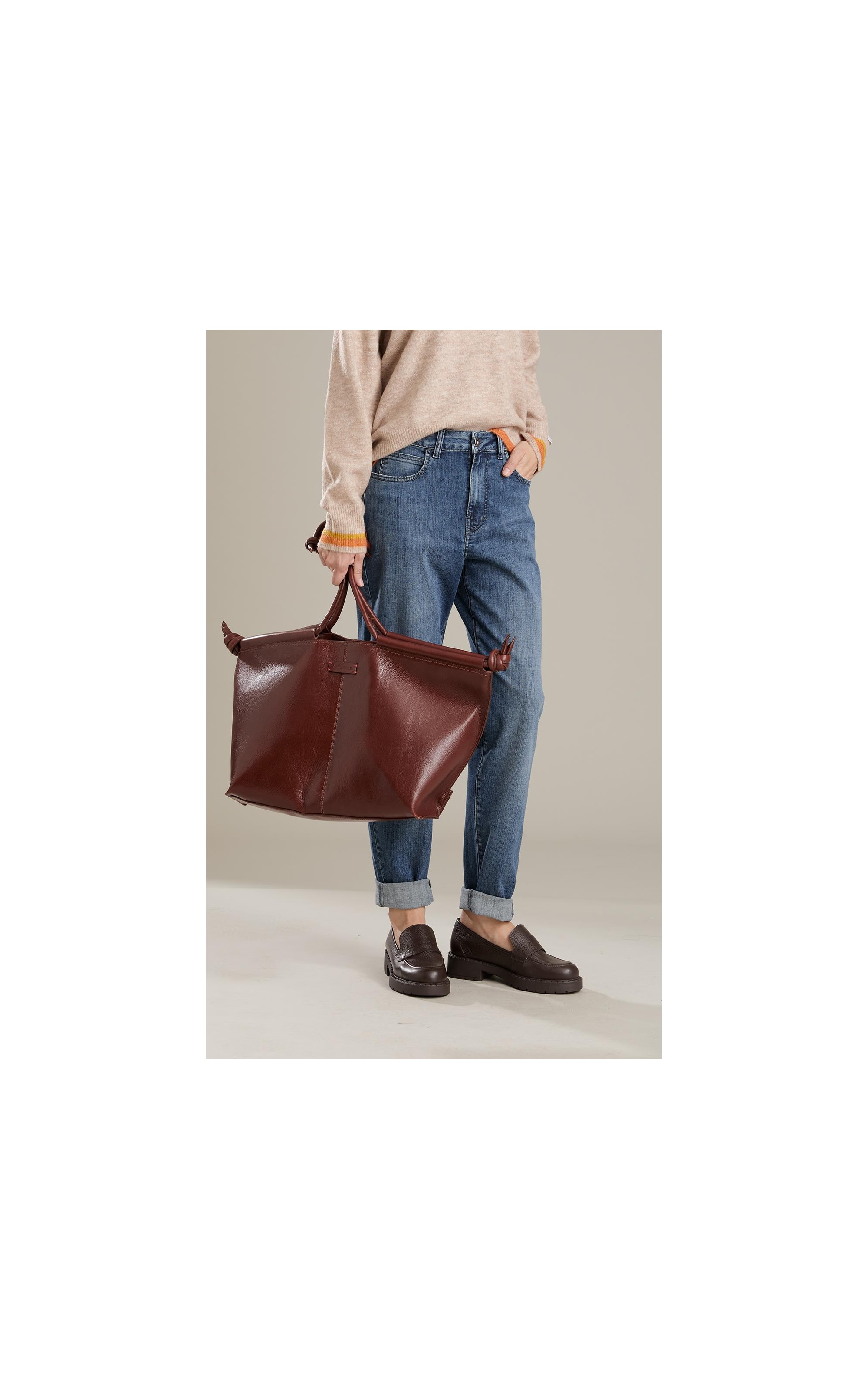 Sholder Bag Sleek Sojourner Rch Tabaco