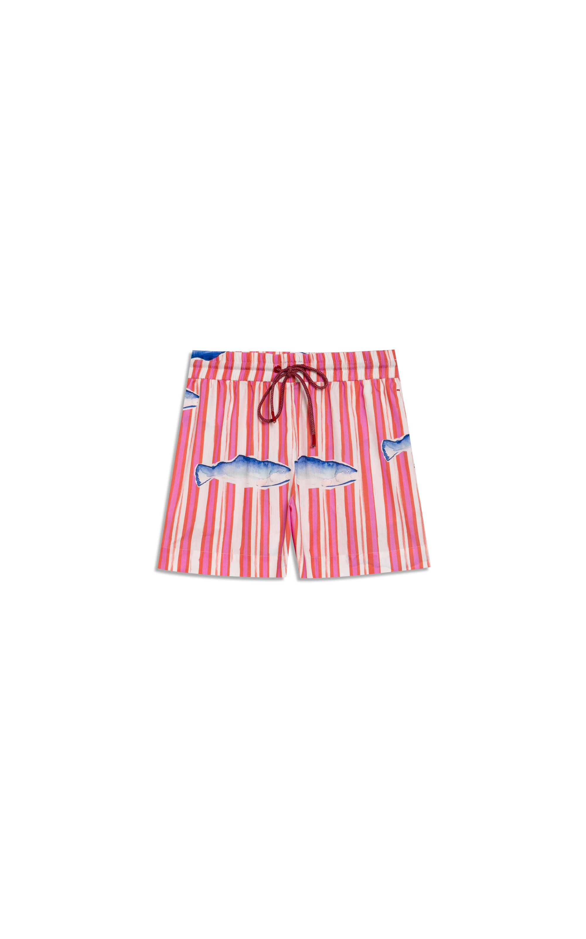 Short Alex Est Listra Vermelho