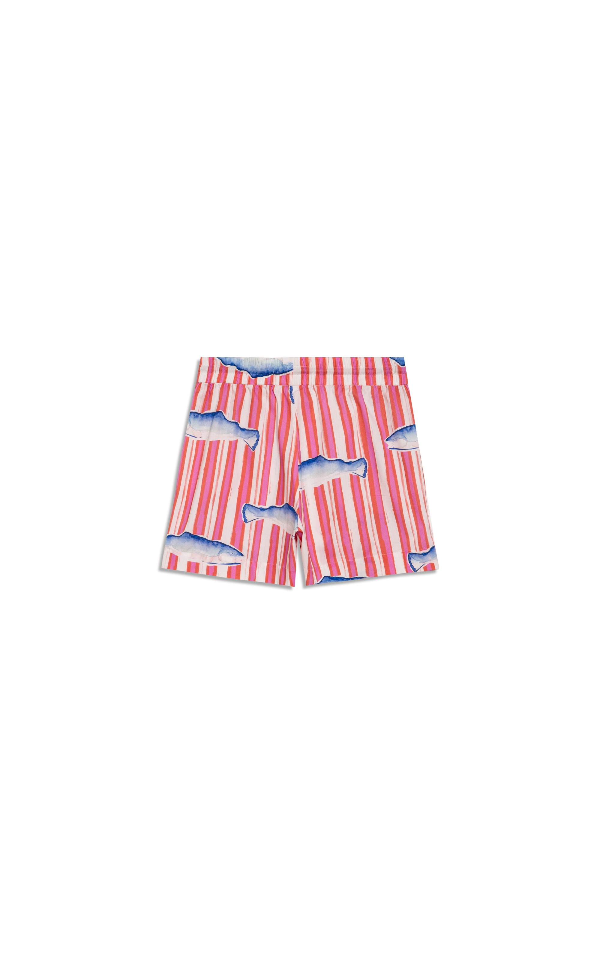 Short Alex Est Listra Vermelho