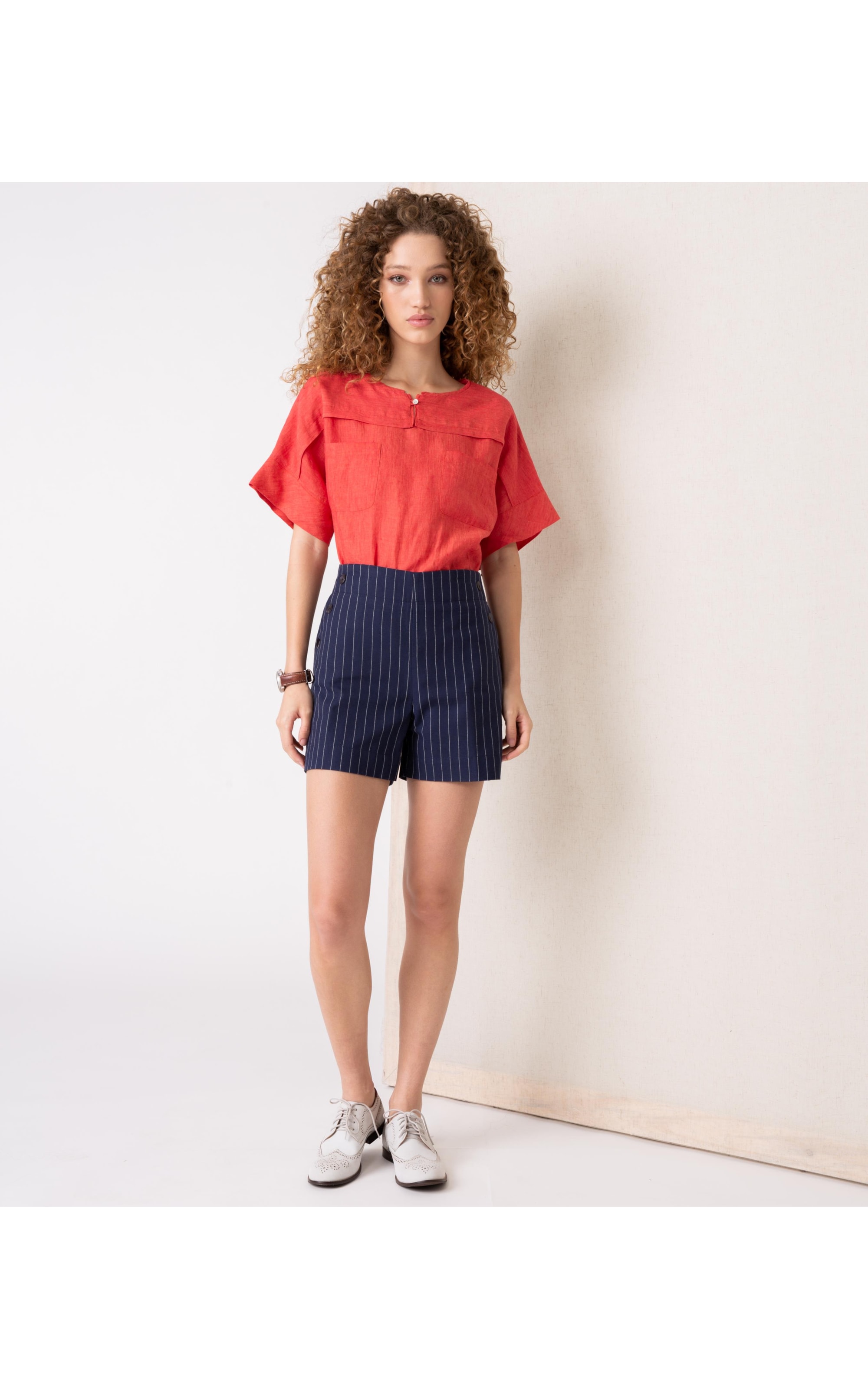 Short Calabria Ft Azul Marinho