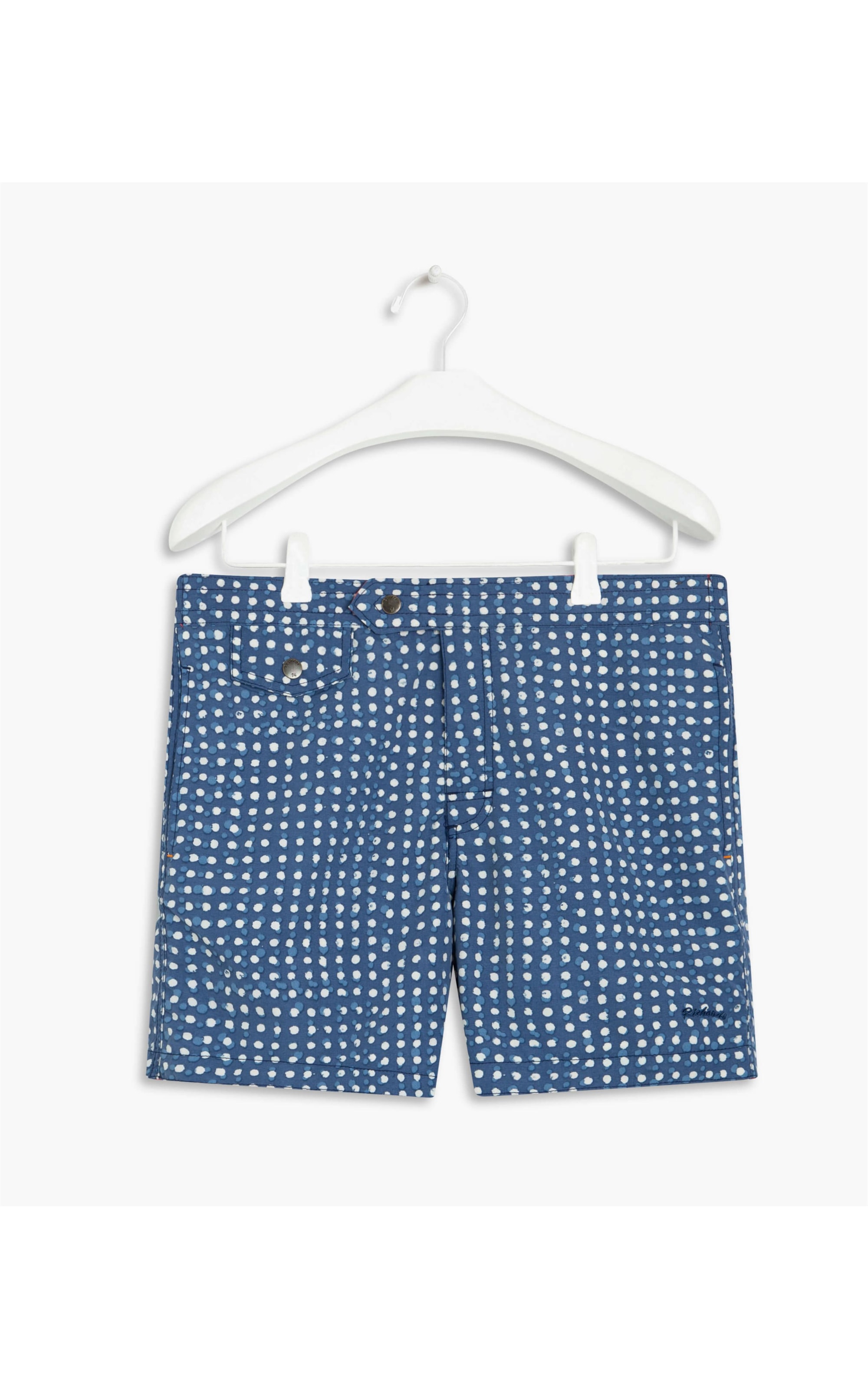 Short Capri Bolas Azul