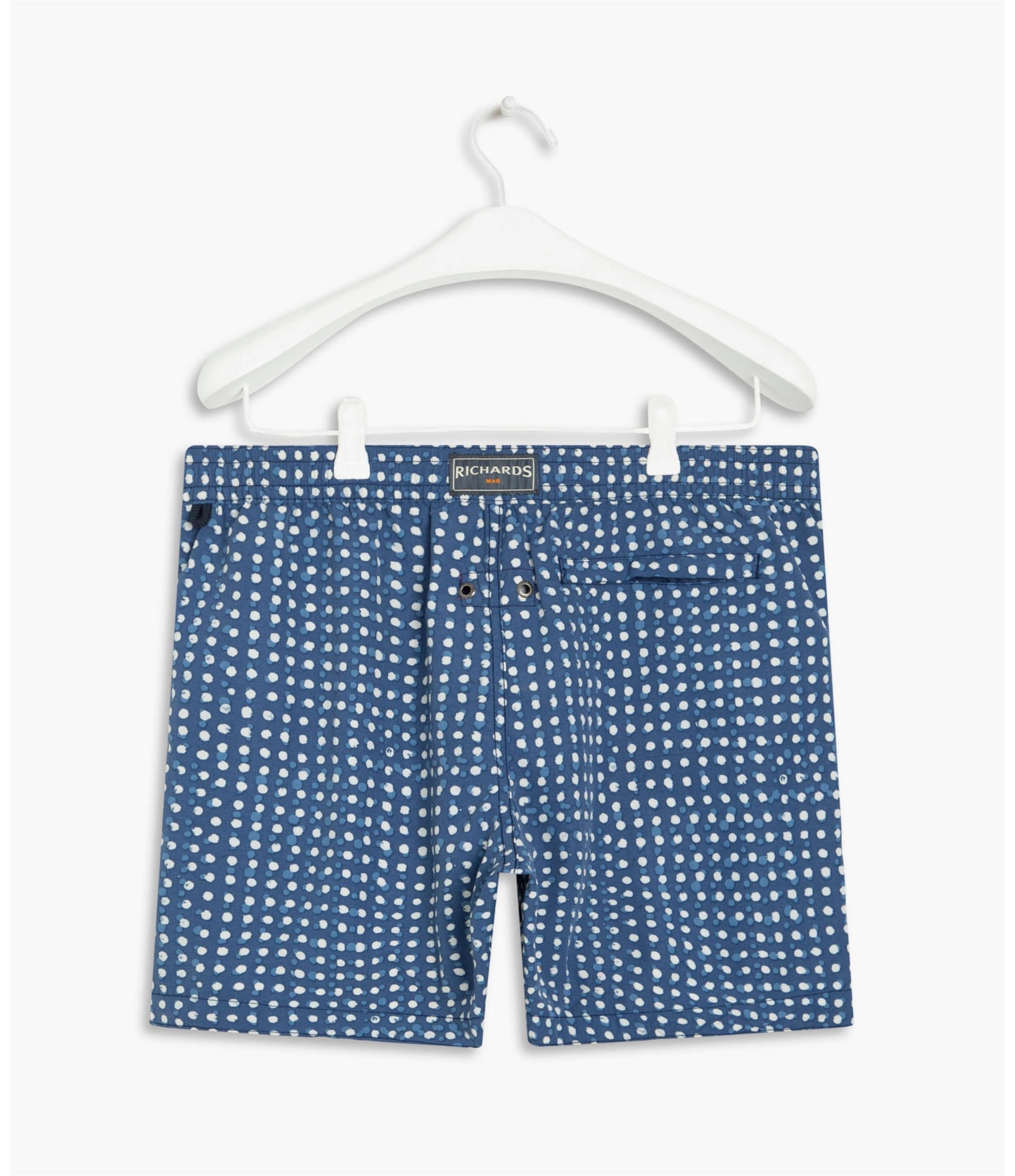Short Capri Bolas Azul