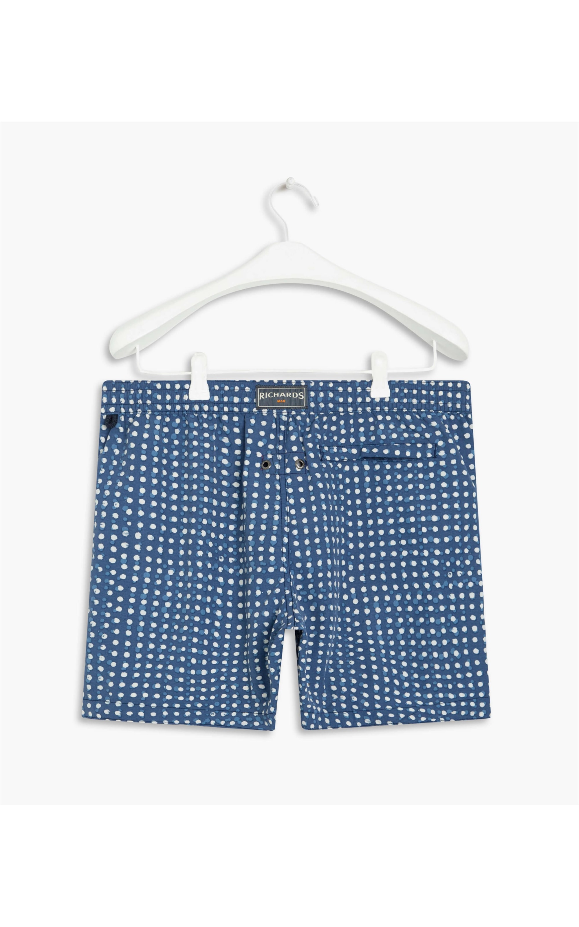 Short Capri Bolas Azul