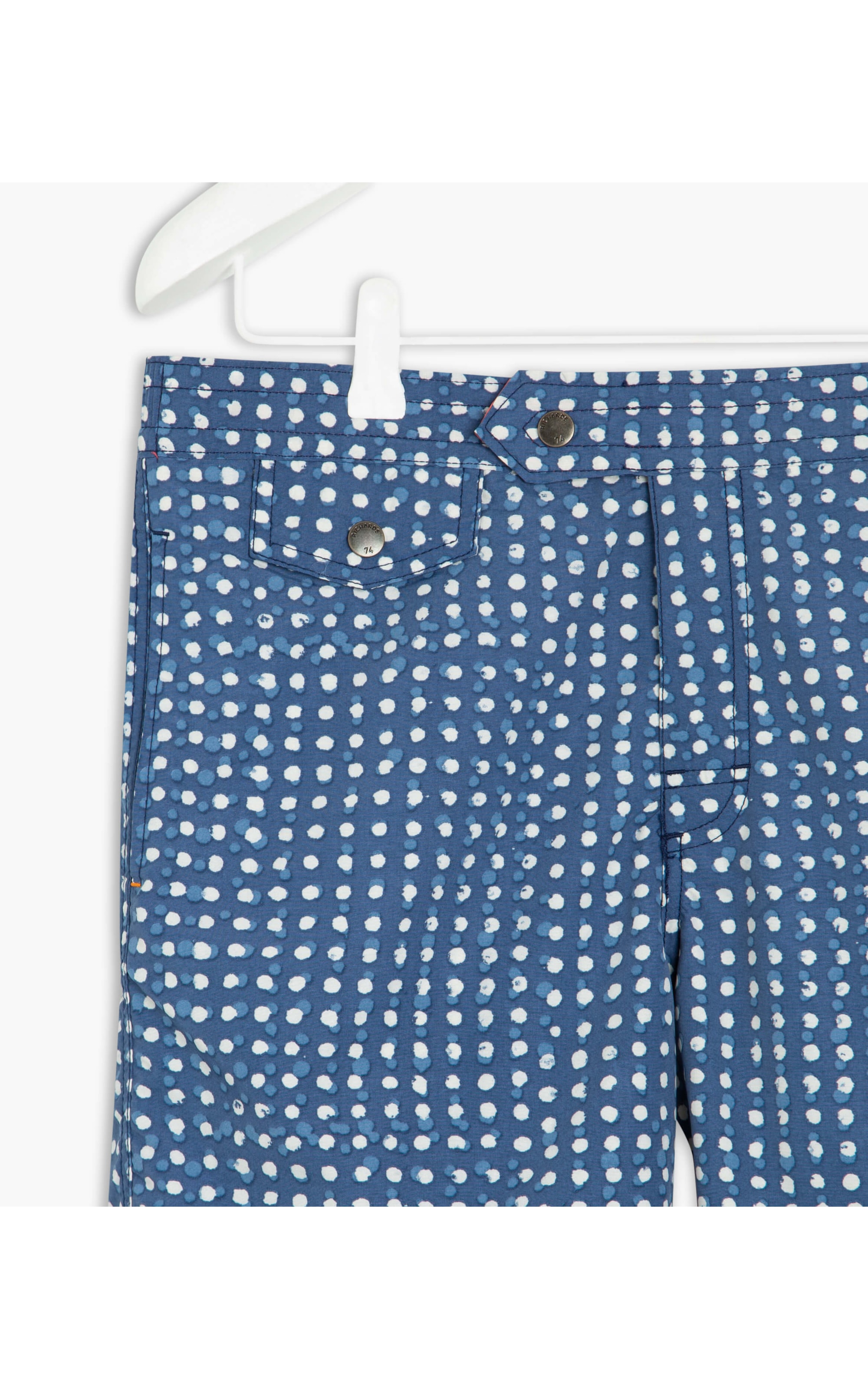 Short Capri Bolas Azul