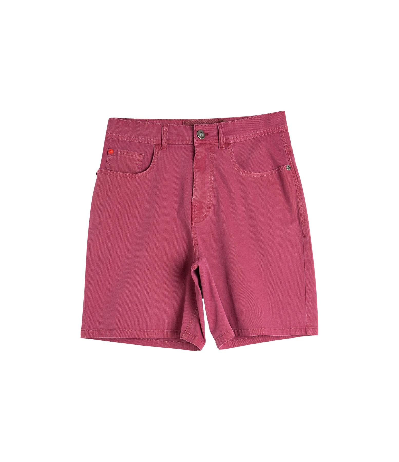Short Five Pockets Rain Det Magenta
