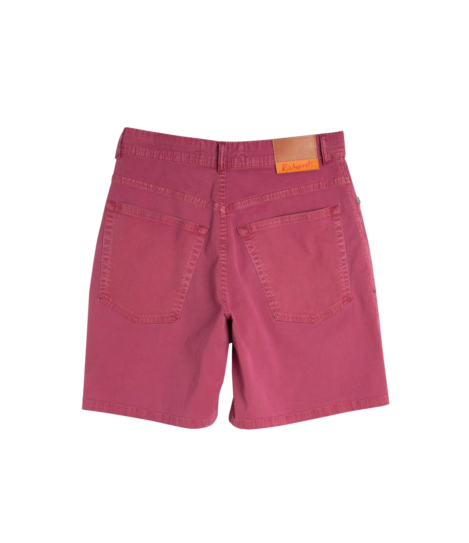 Short Five Pockets Rain Det Magenta