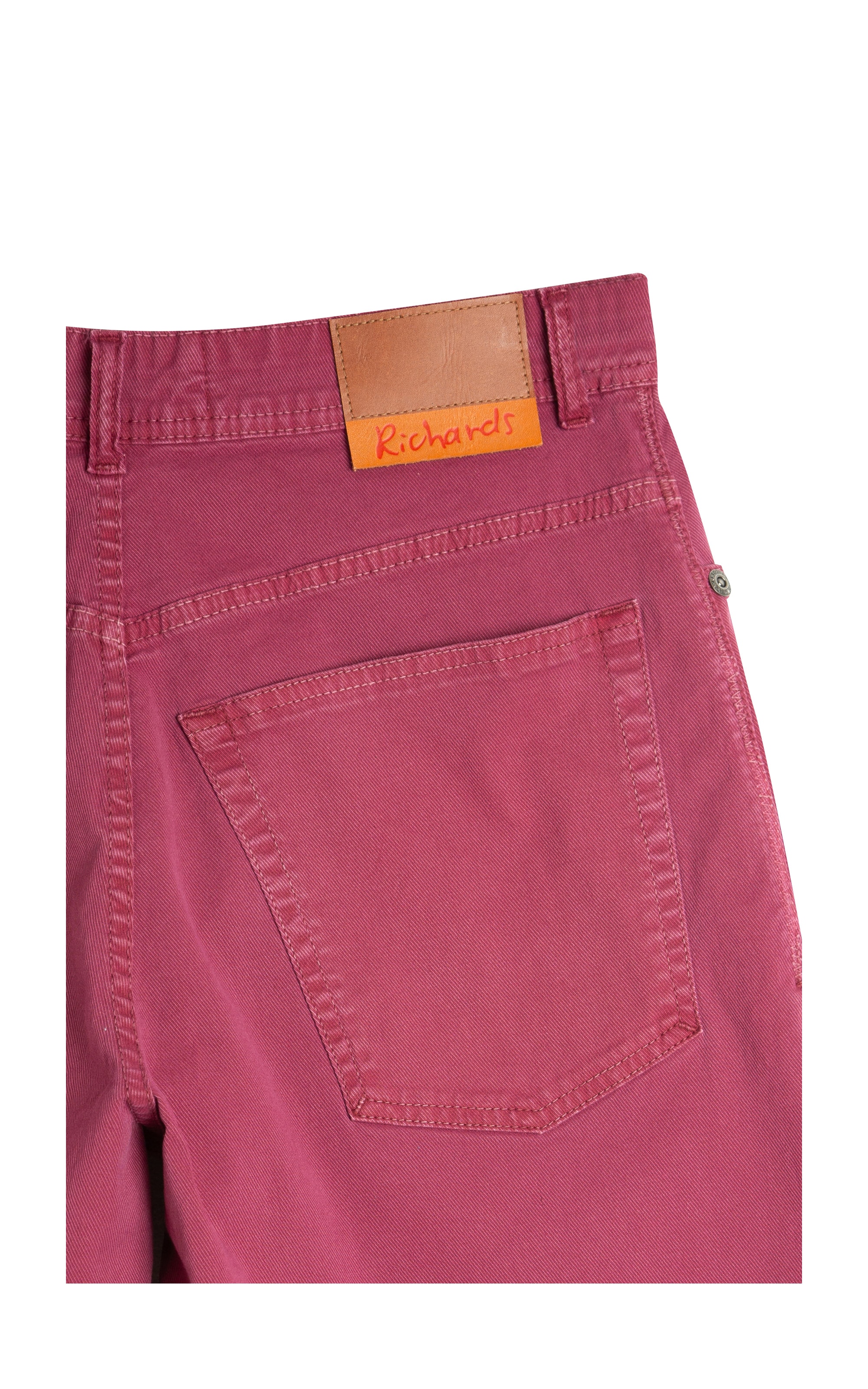 Short Five Pockets Rain Det Magenta