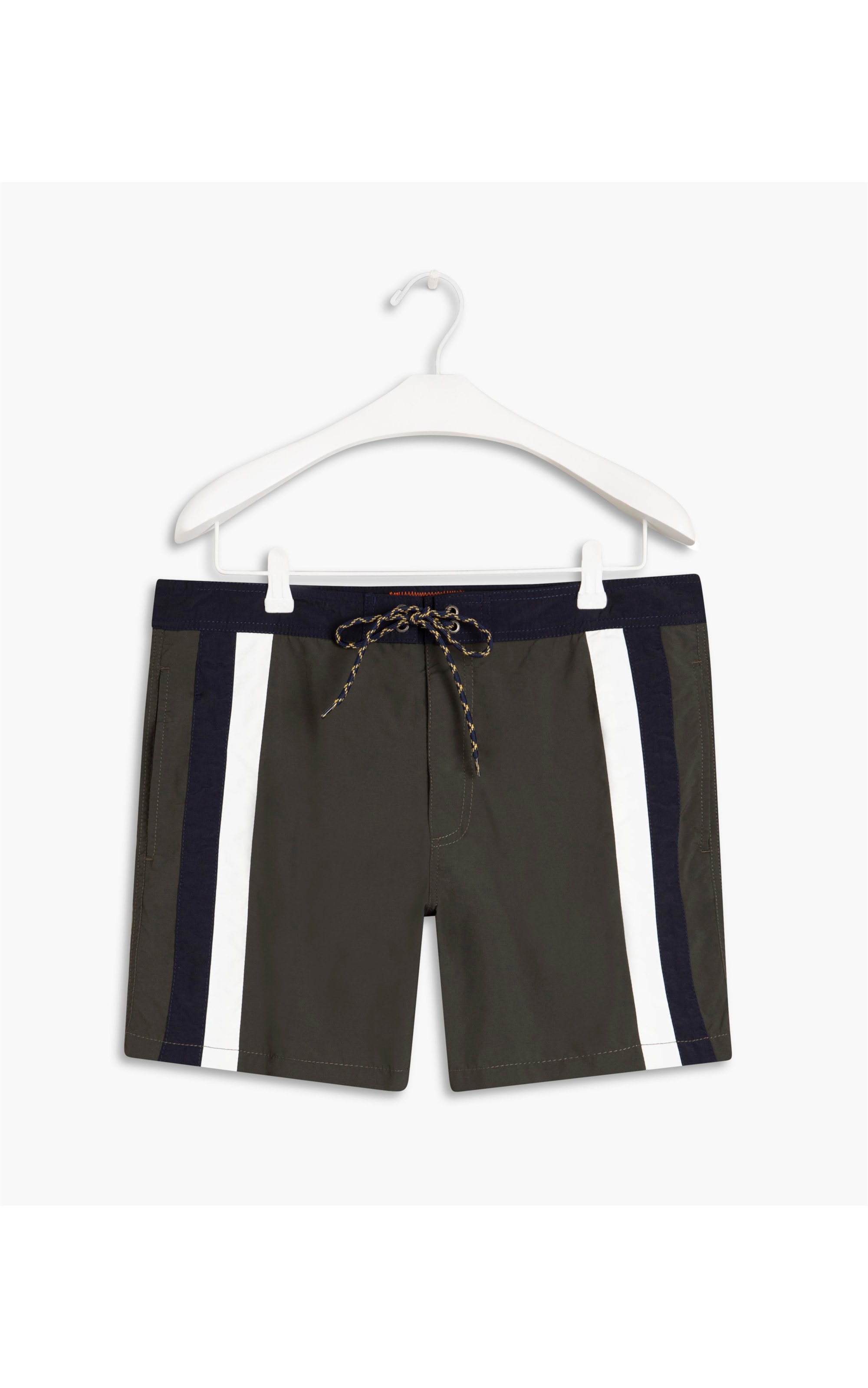 Short Ibiza Block Stripes Off Black
