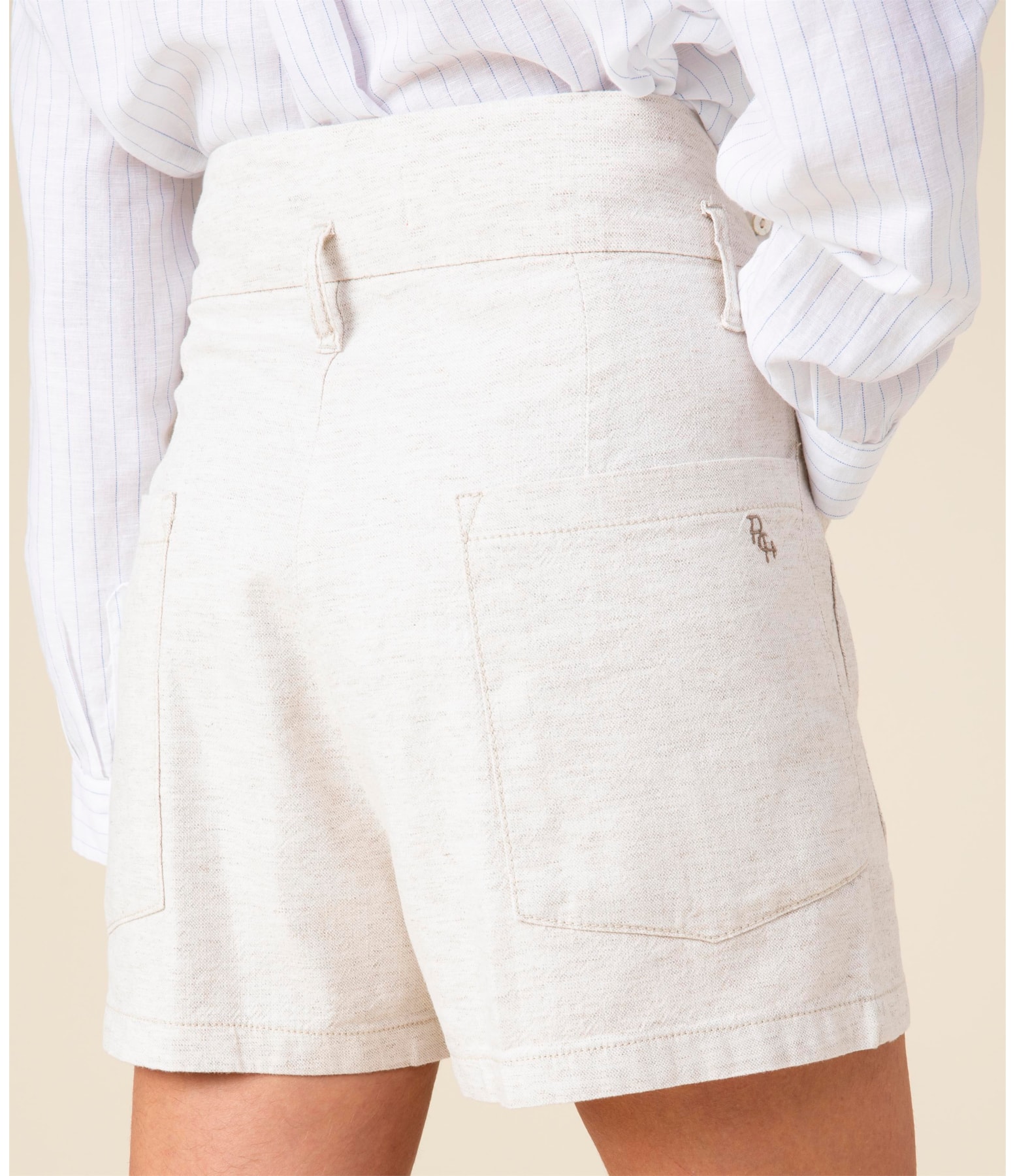 Short Linho  Clochard Panama Natural