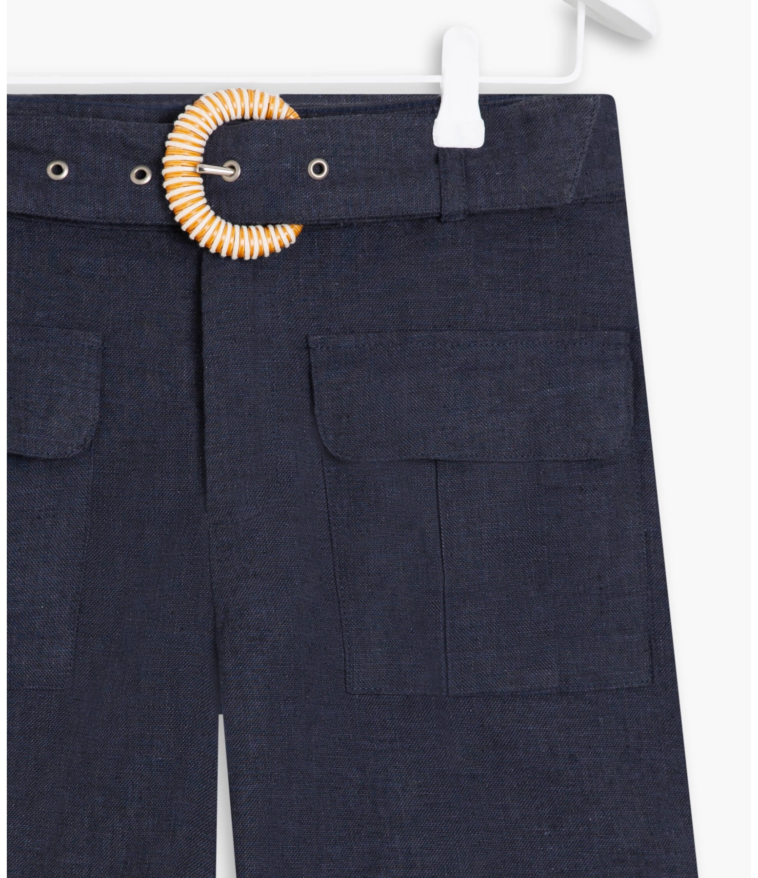 Short Linho  Emily Dark Navy