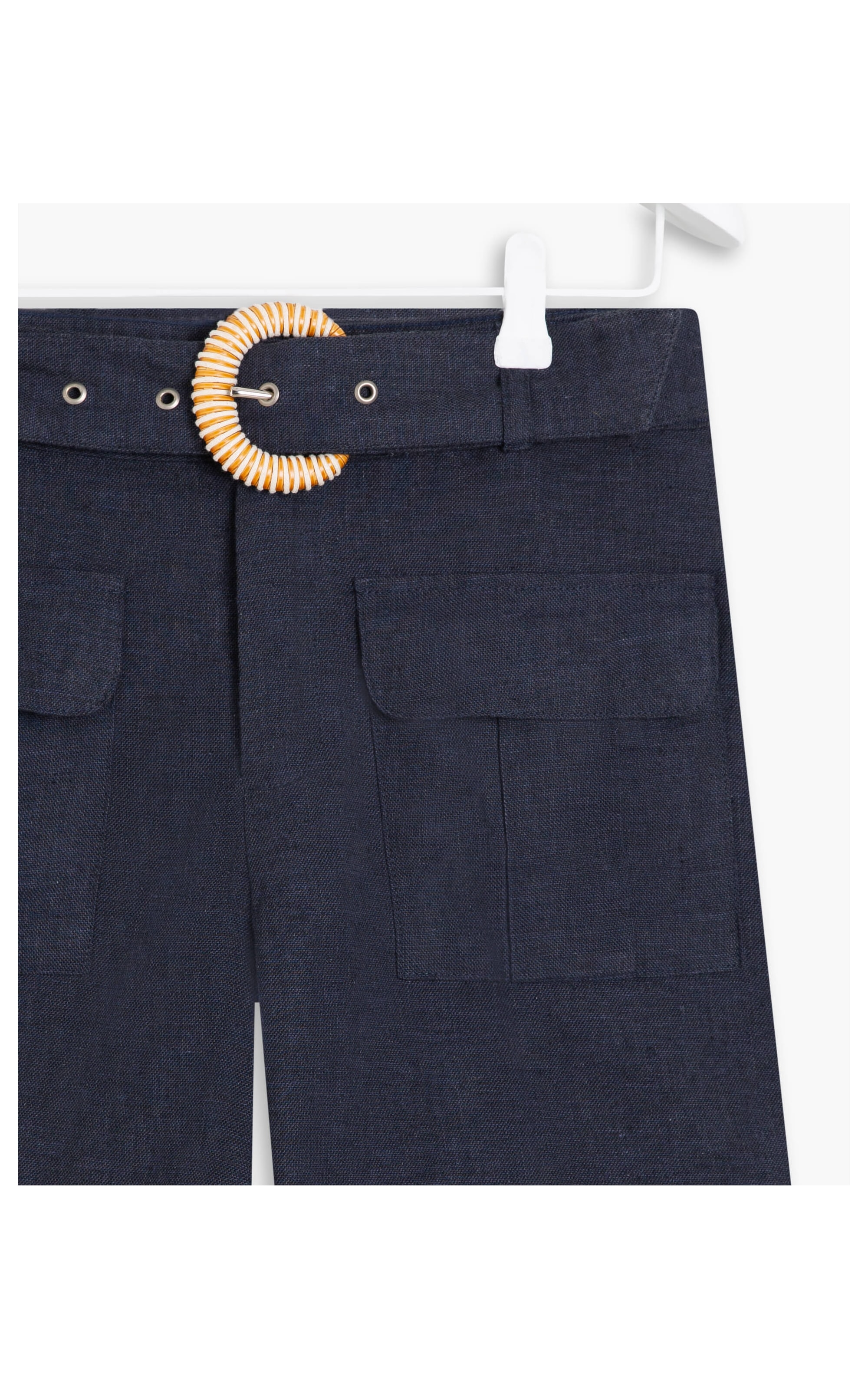 Short Linho  Emily Dark Navy