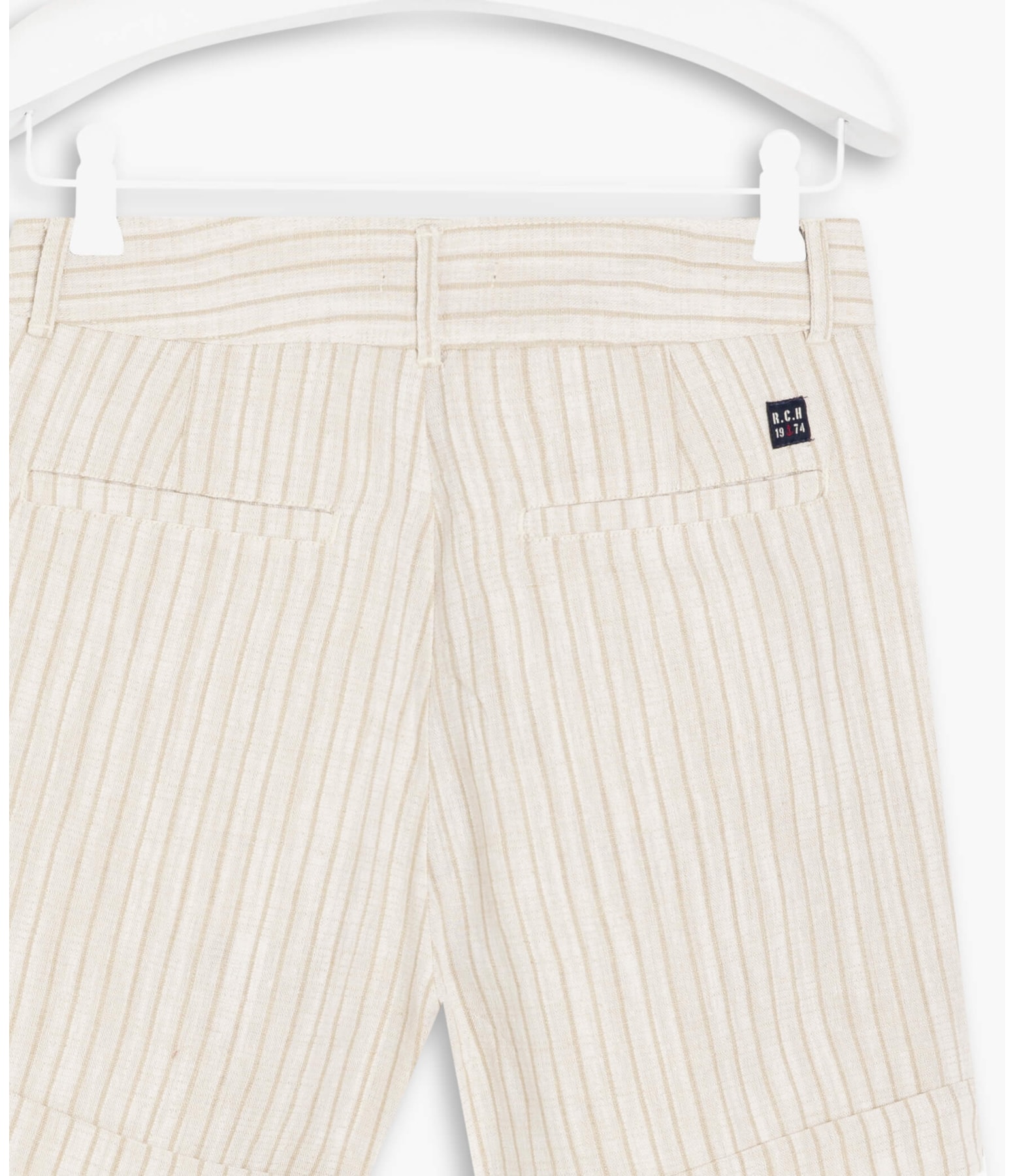 Short Linho  Jules Stripes Areia