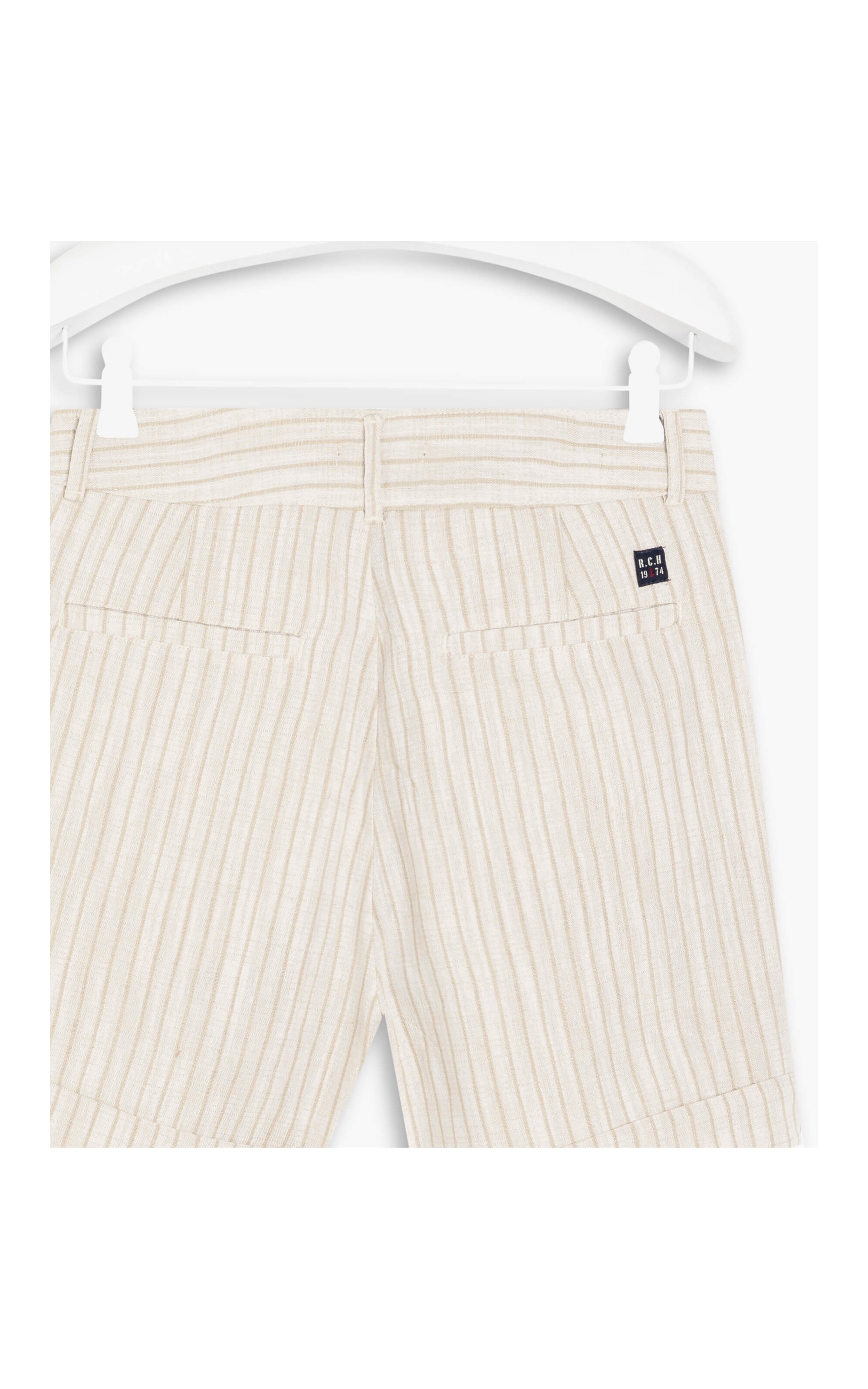 Short Linho  Jules Stripes Areia