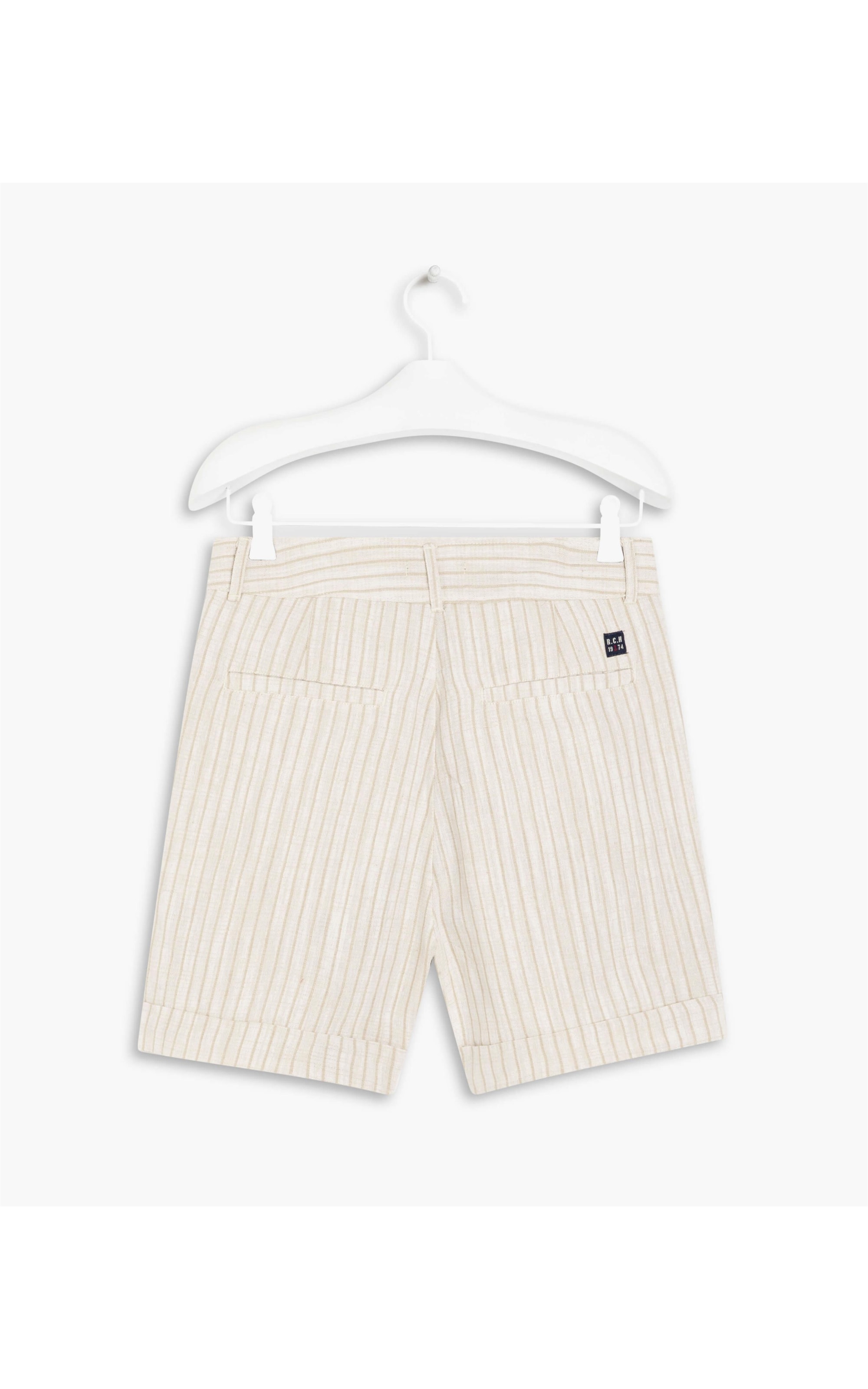Short Linho  Jules Stripes Areia