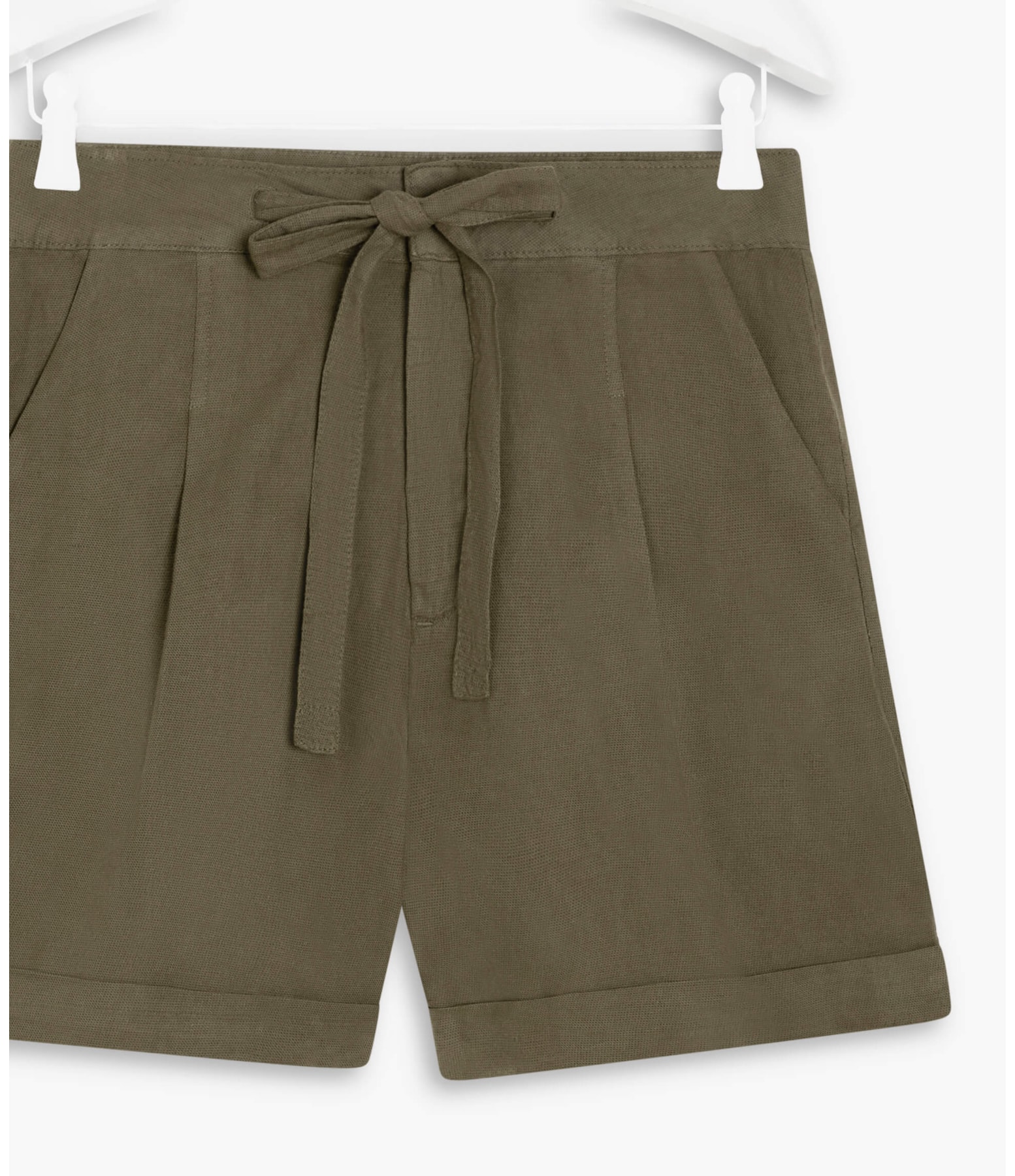 Short Linho  Mare Tabaco