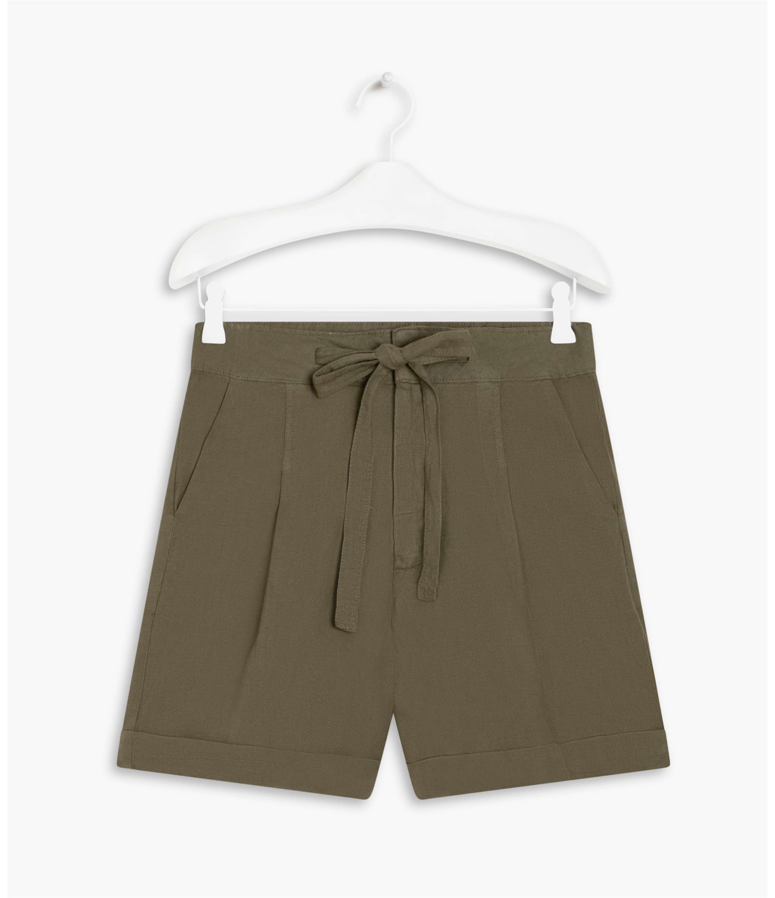 Short Linho  Mare Tabaco