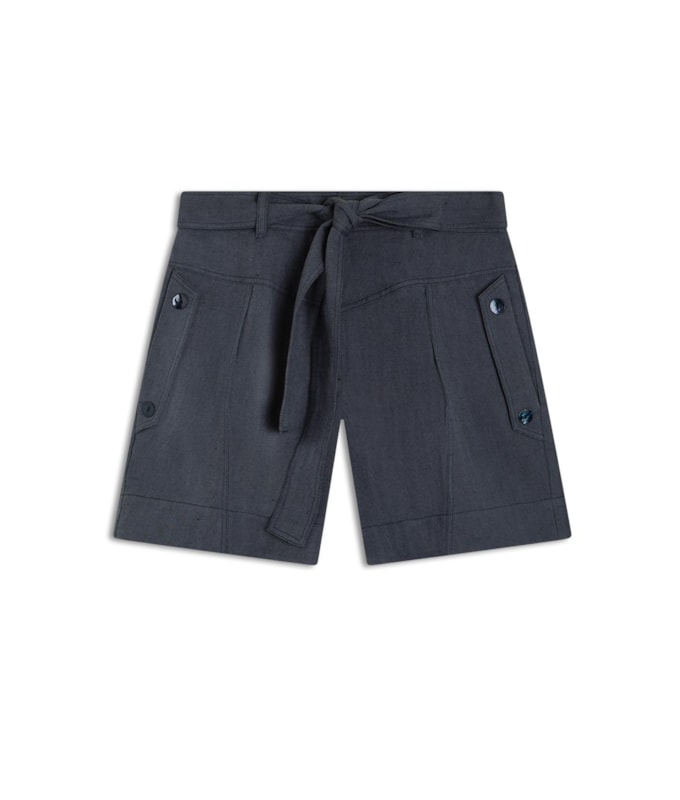 Short Linho  Martina Chevil Marinho