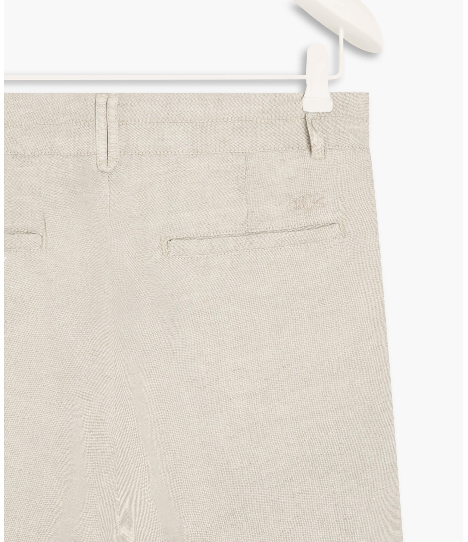 Short Linho  Pipa Prata