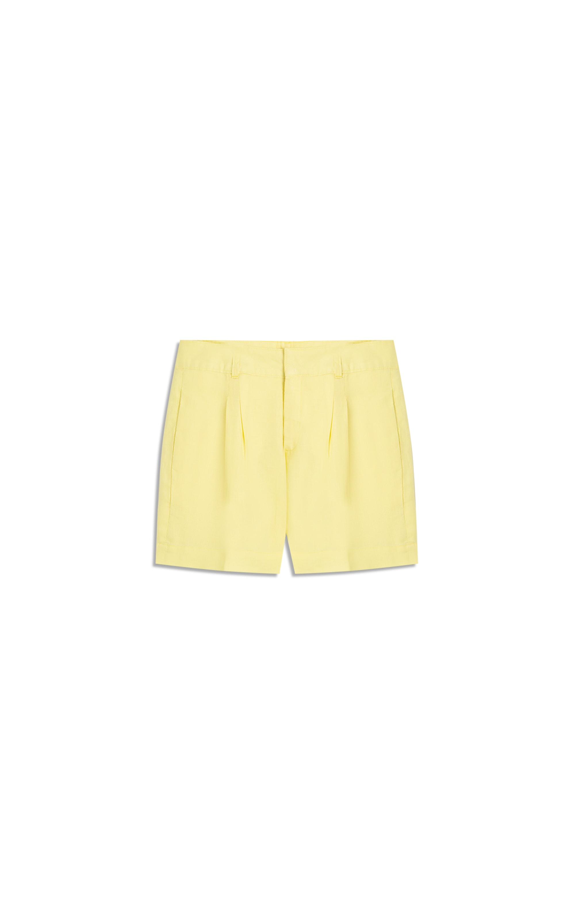 Short Linho  Puebla Amarelo