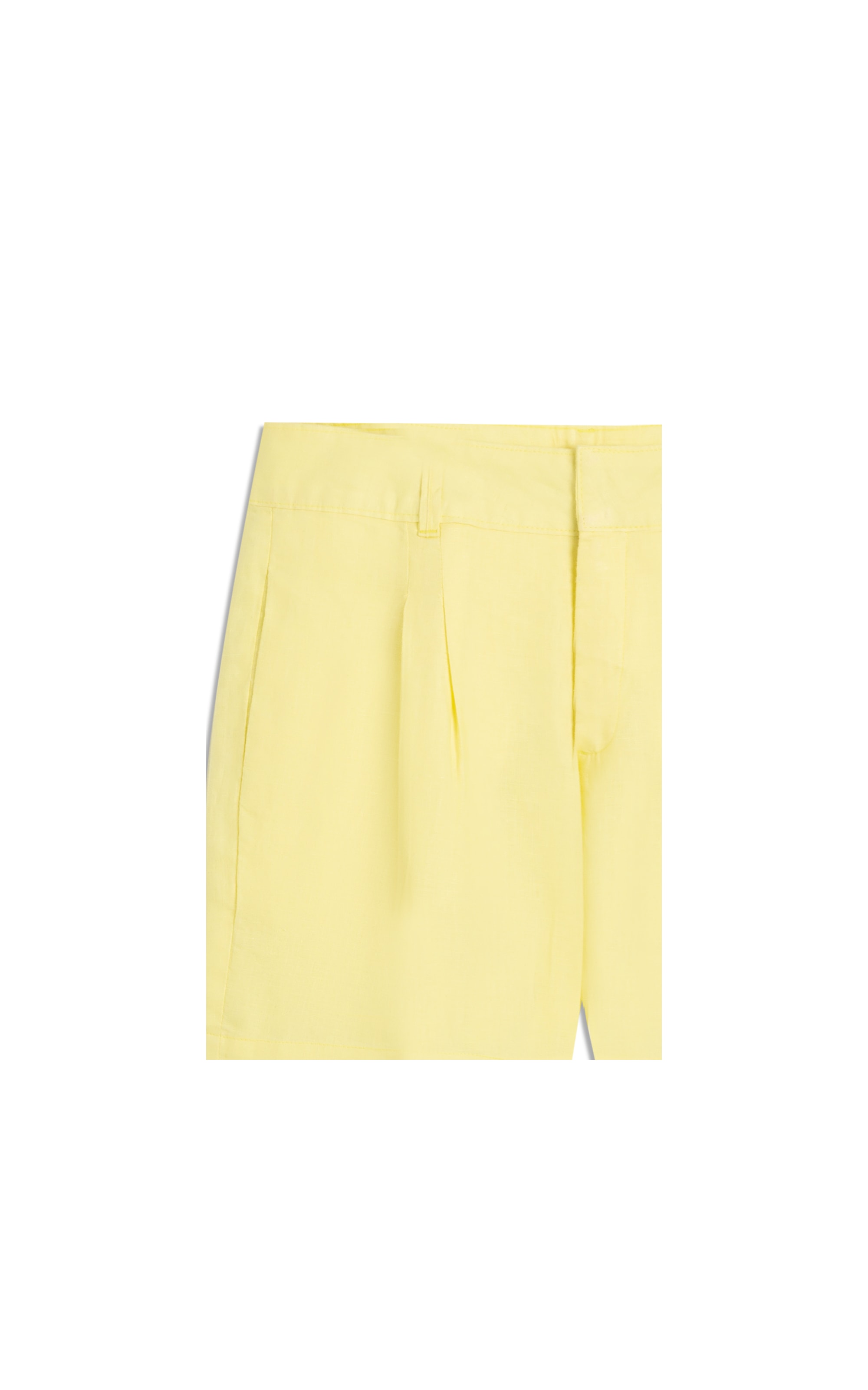 Short Linho  Puebla Amarelo