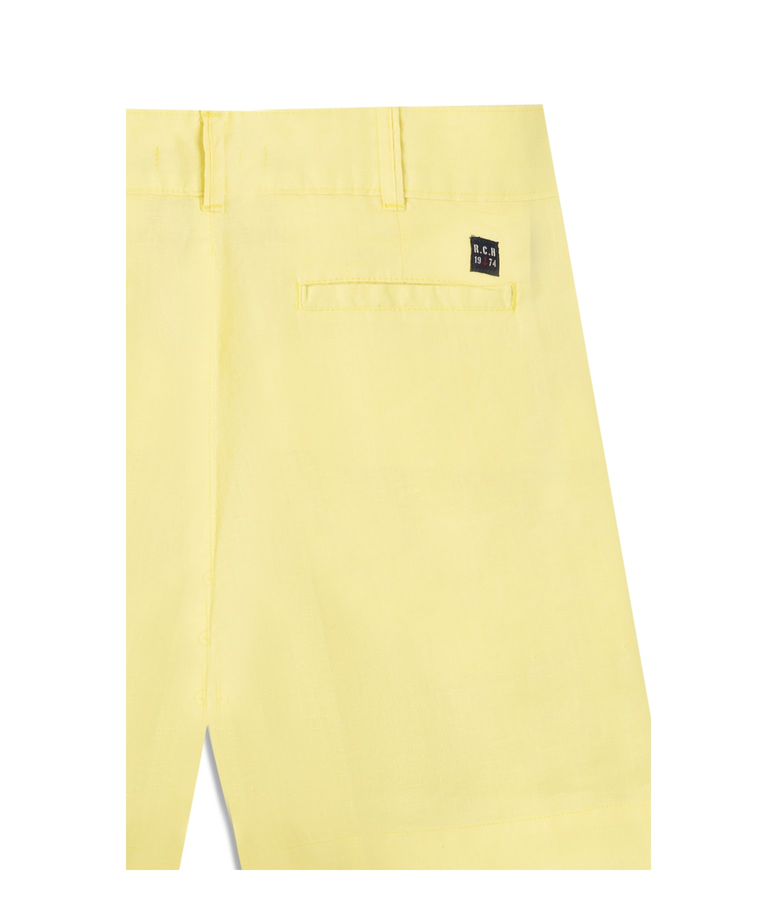 Short Linho  Puebla Amarelo