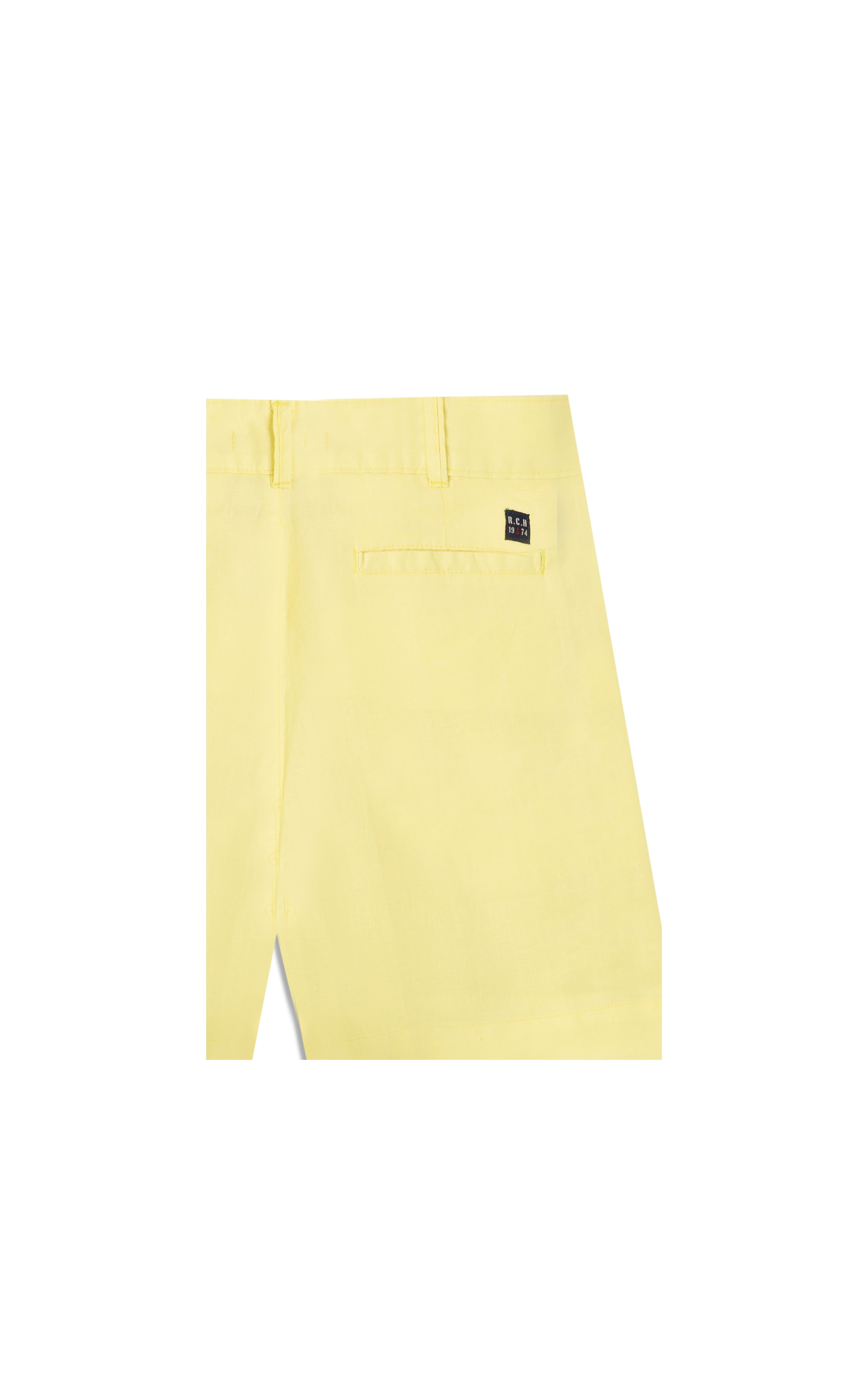 Short Linho  Puebla Amarelo