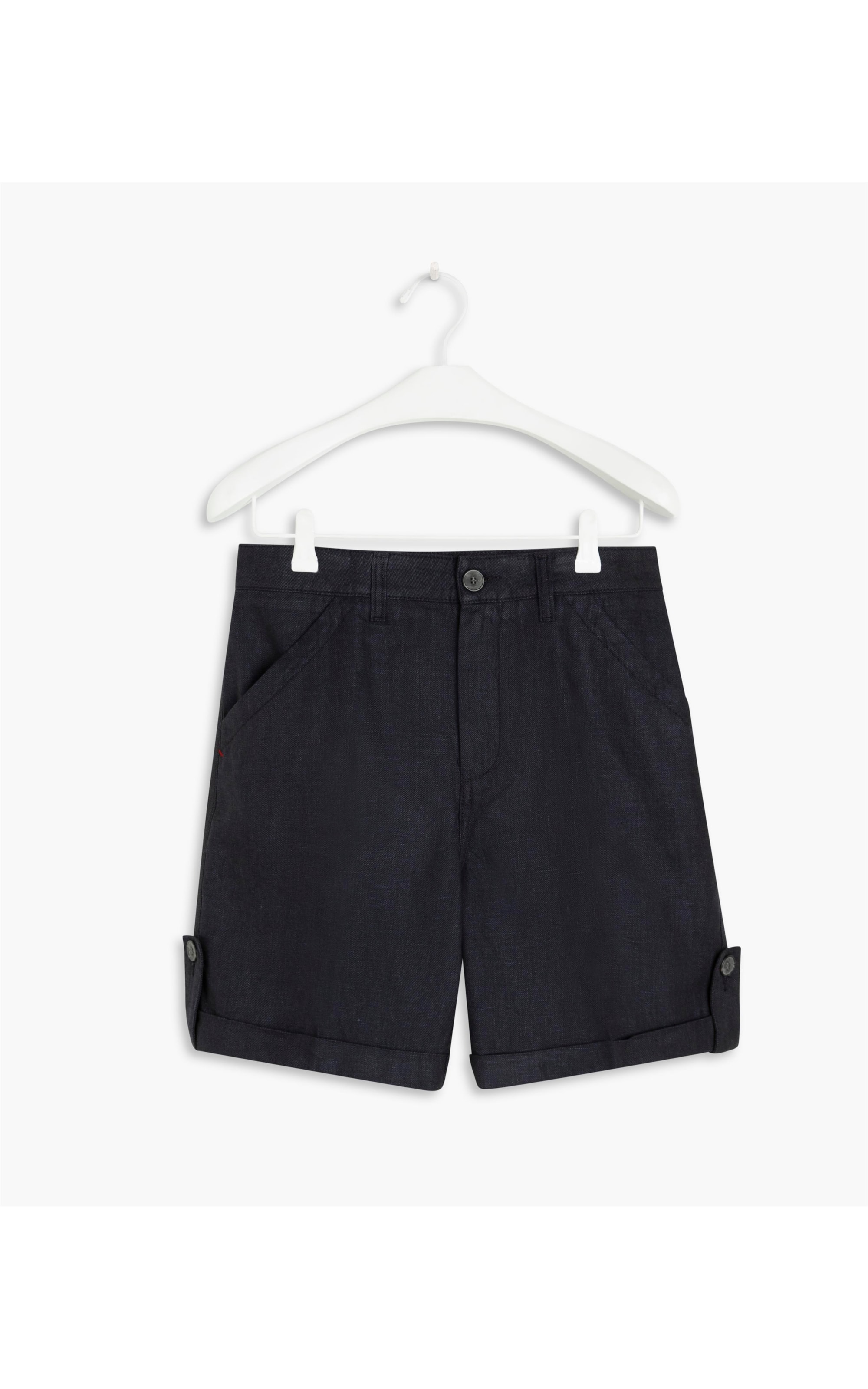 Short Linho  Ribbon Marinho