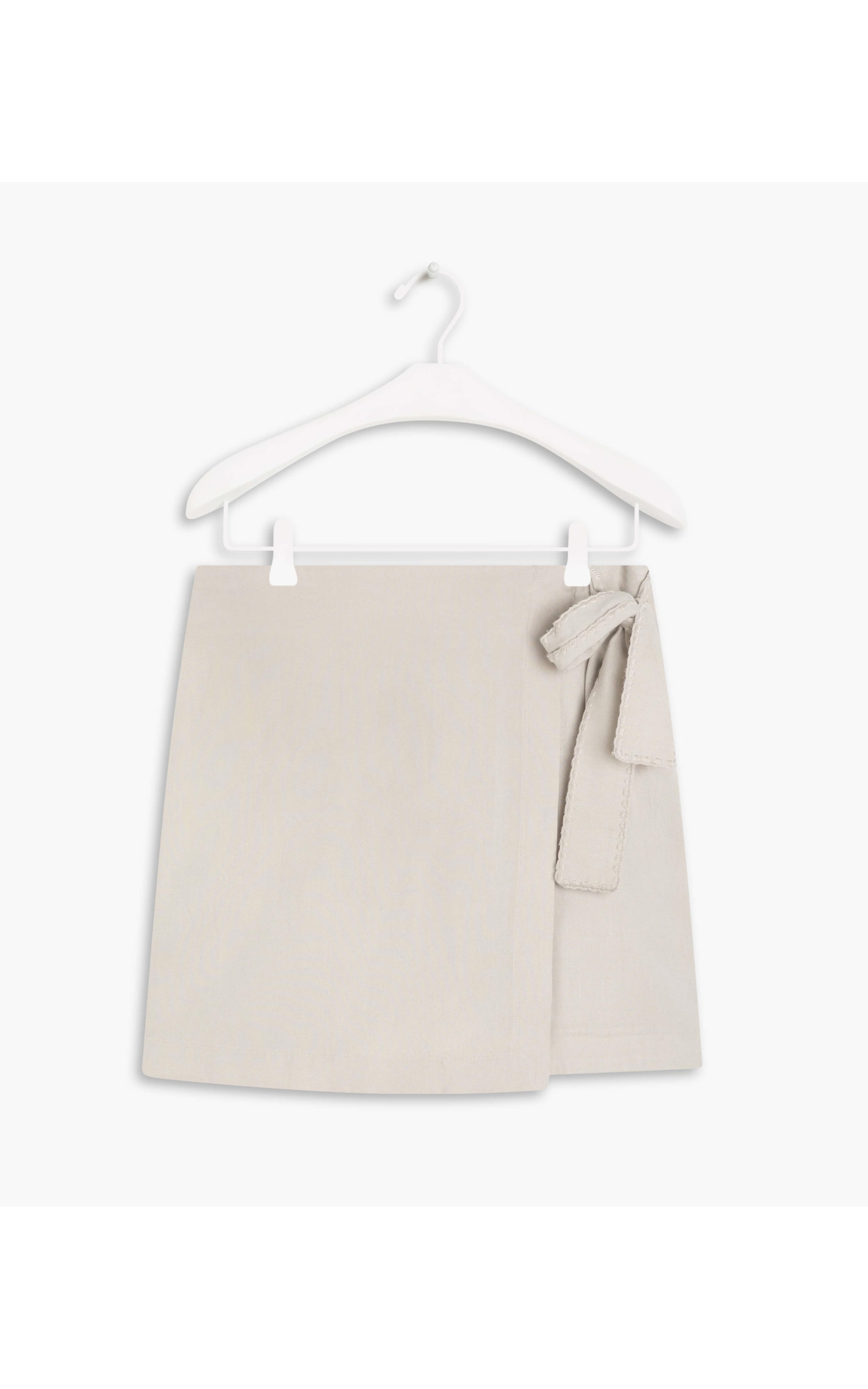 Short Linho Saia Linho  Kiara Areia