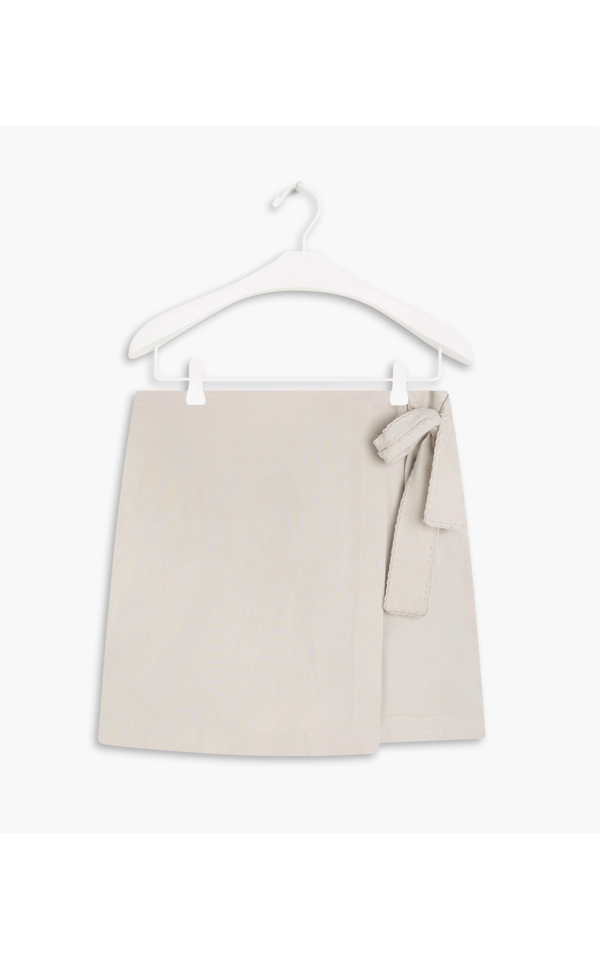 Short Linho Saia Linho  Kiara Areia
