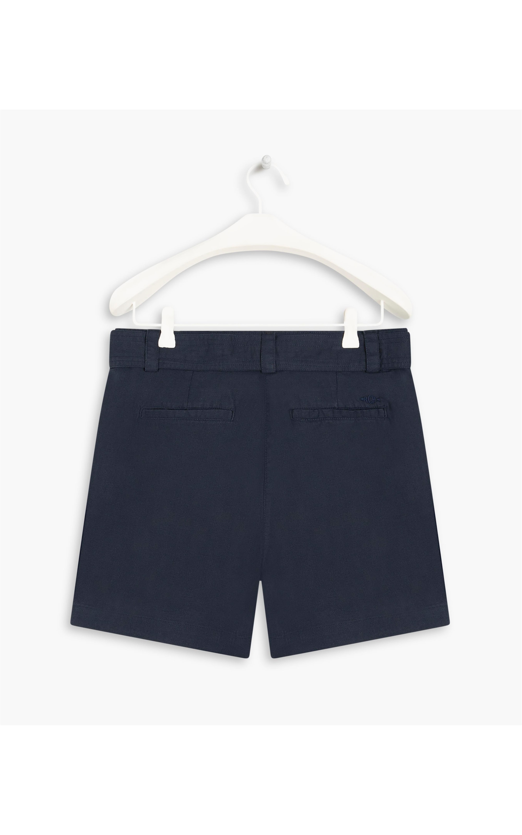 Short Linho  Zuri Dark Navy