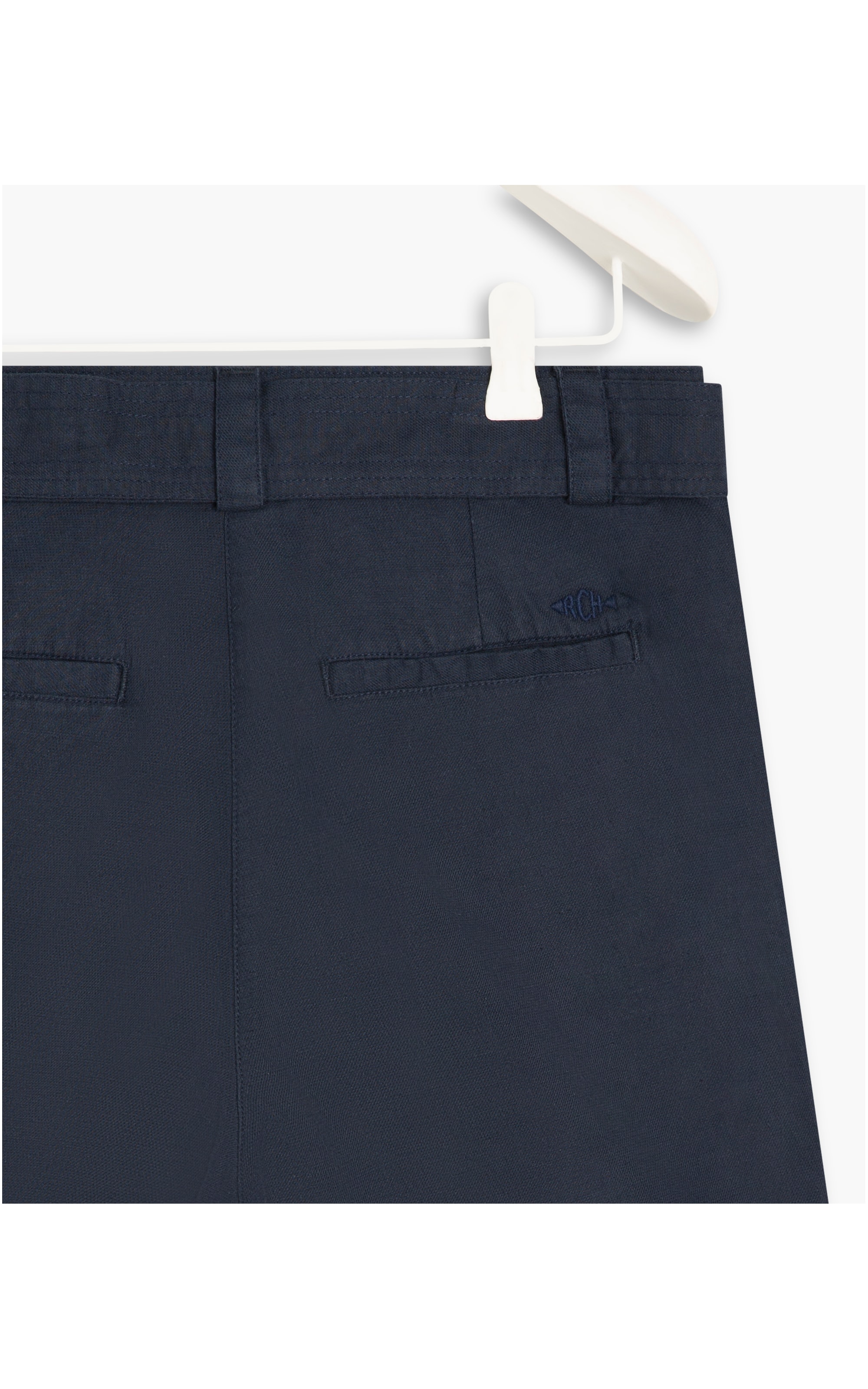 Short Linho  Zuri Dark Navy