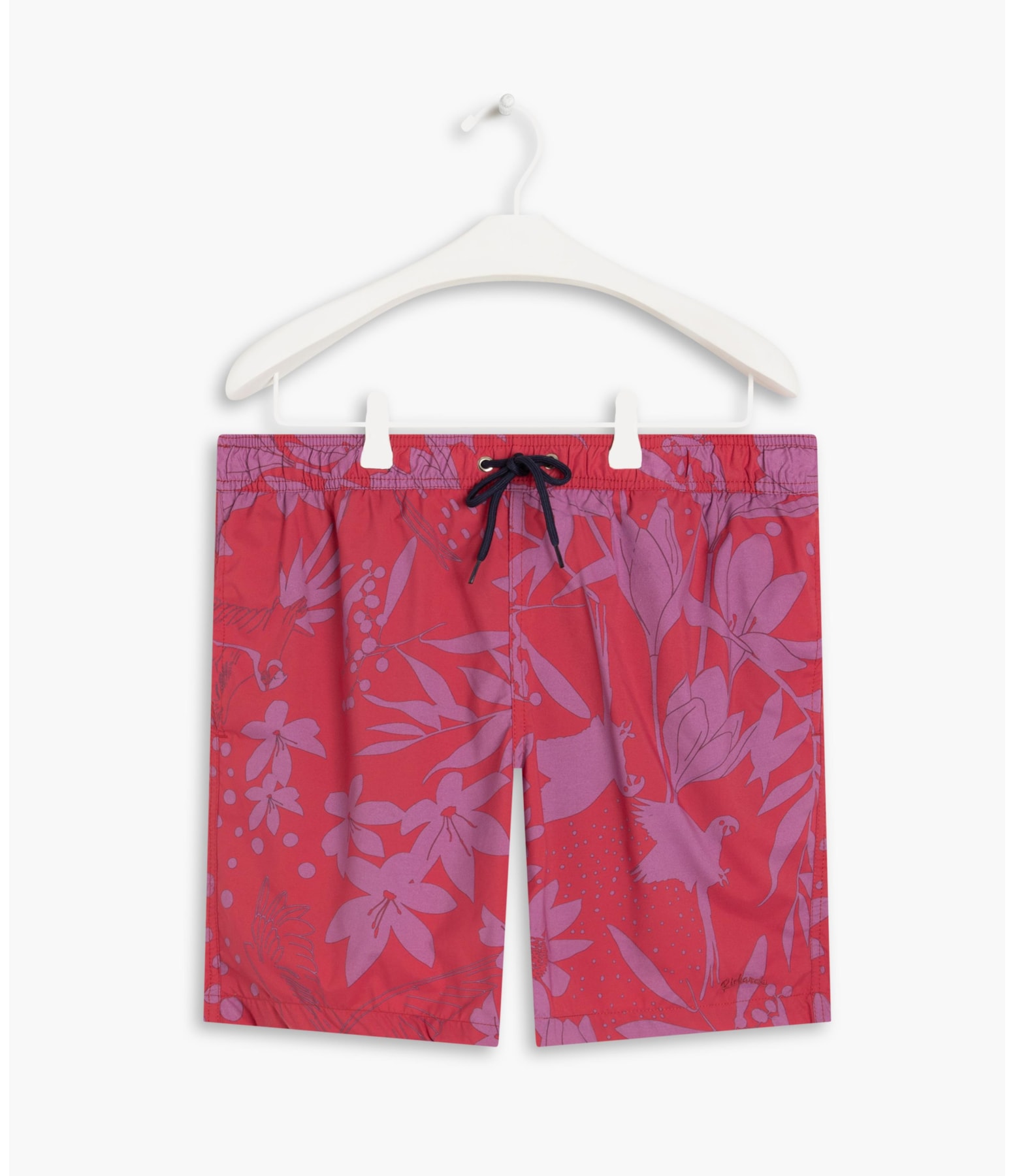 Short Praia Arara Cereja