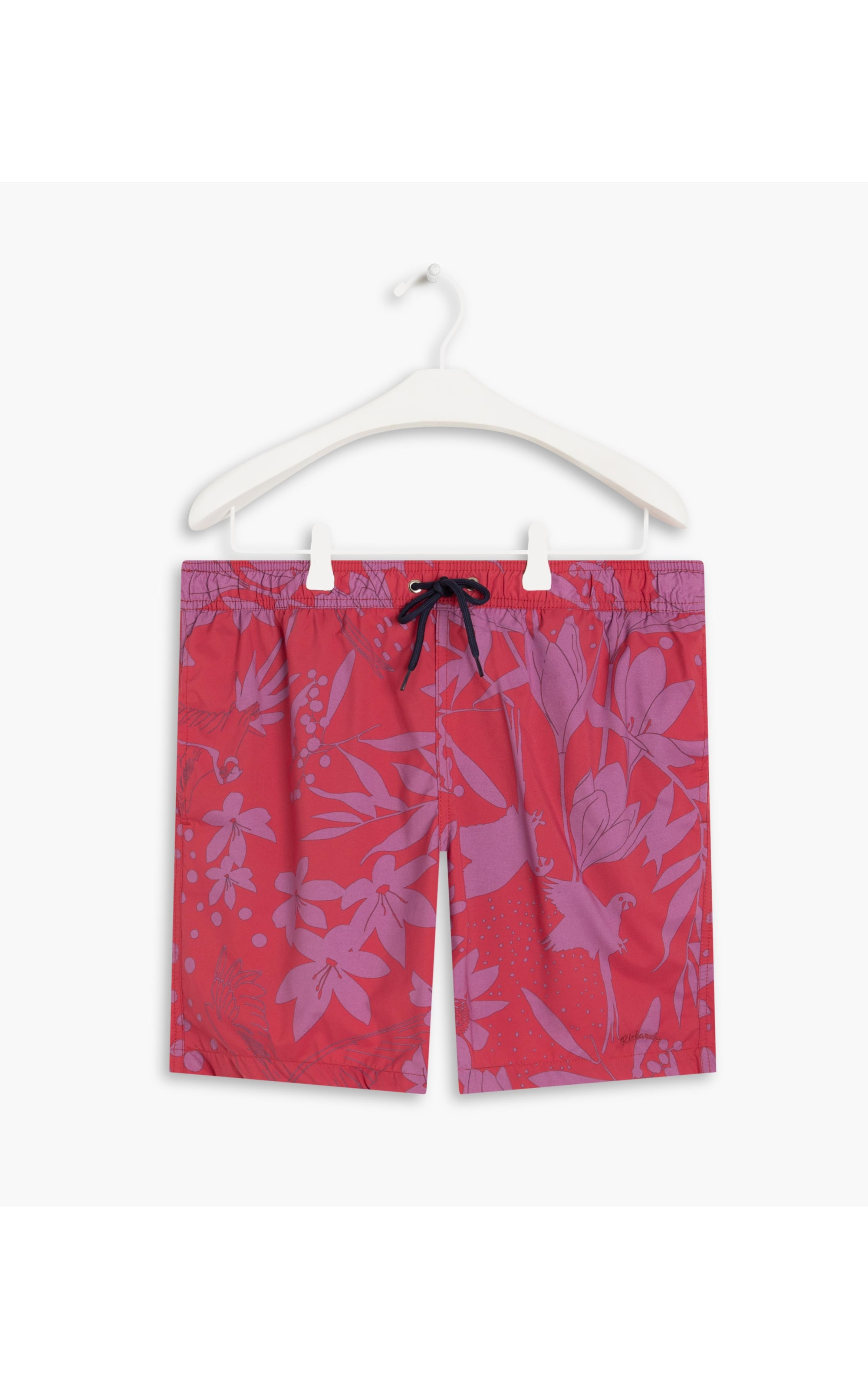 Short Praia Arara Cereja