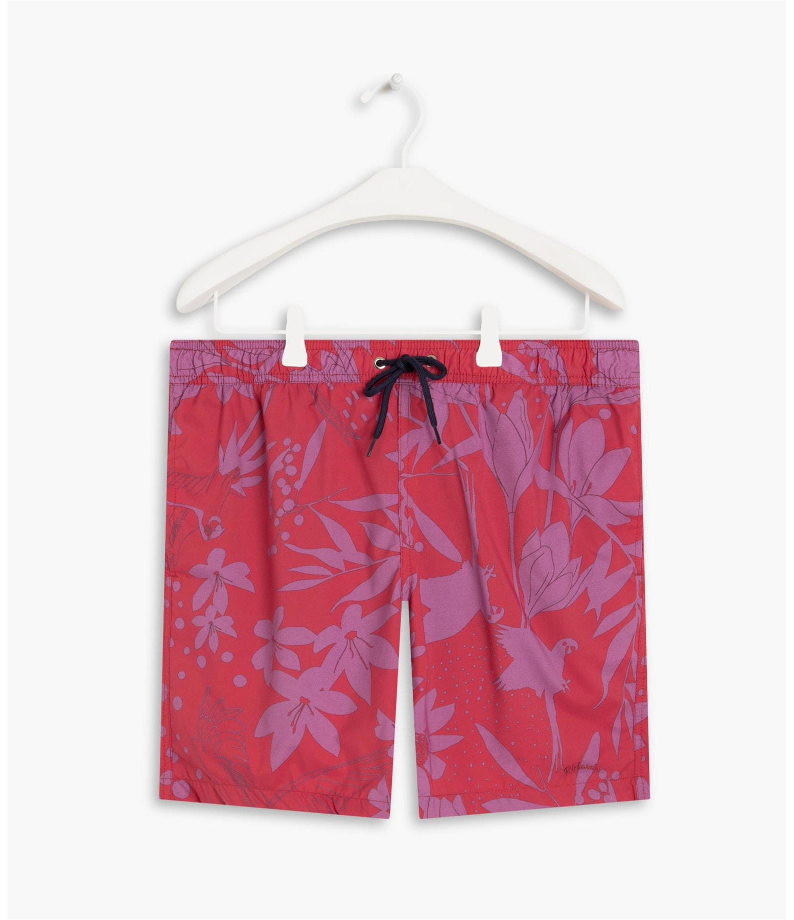 Short Praia Arara Cereja