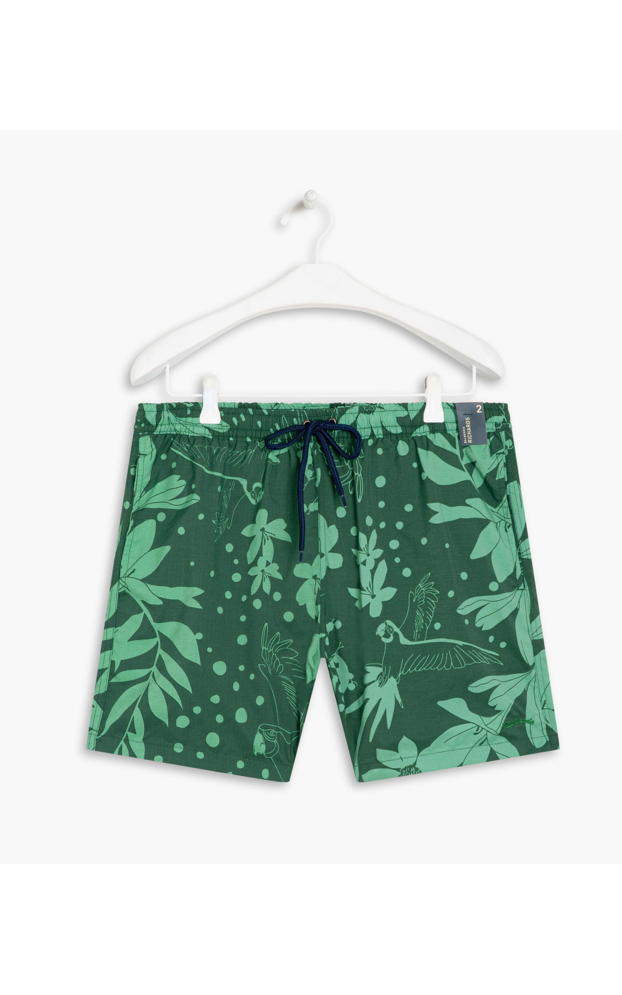 Short Praia Arara Verde Escuro