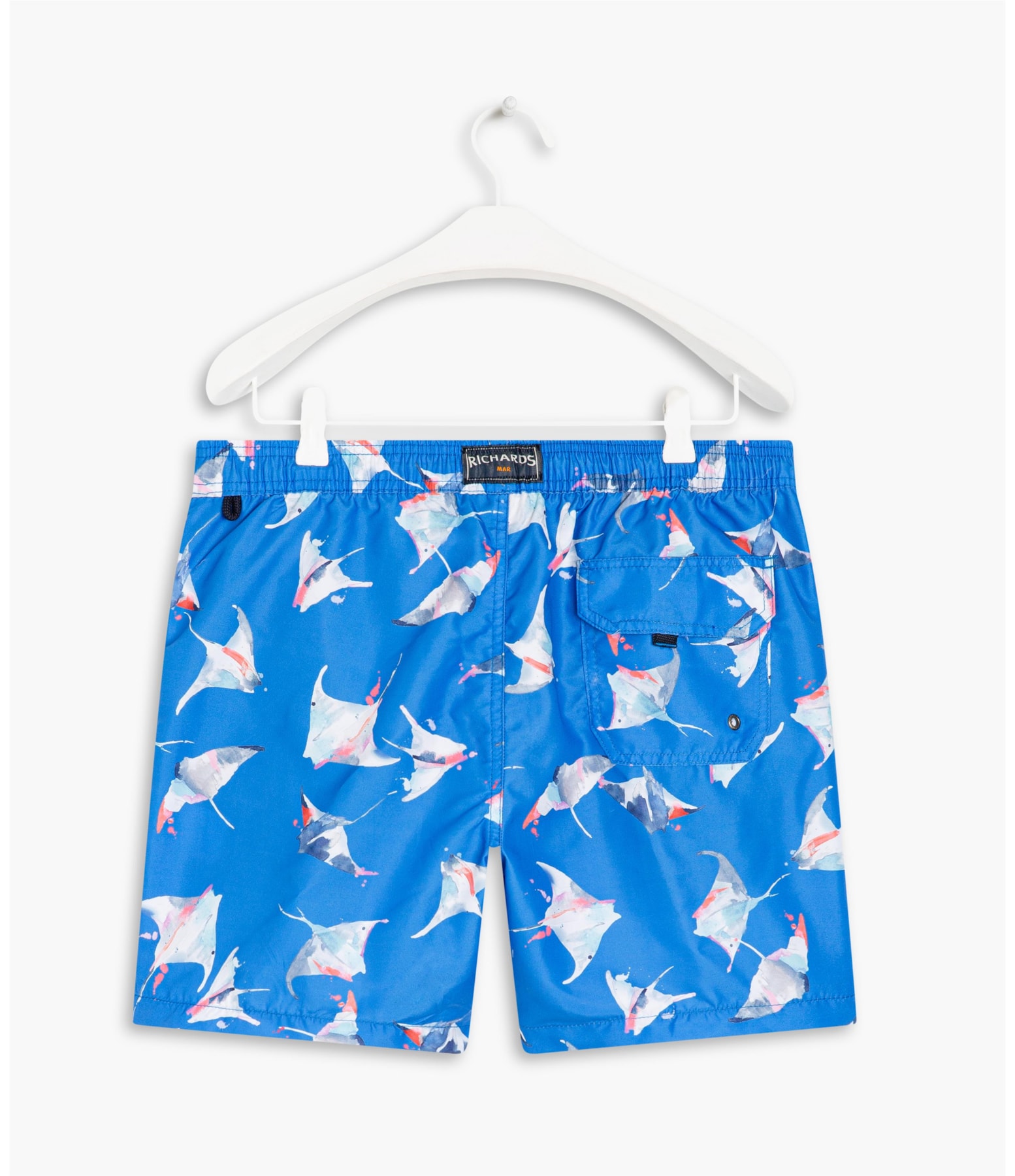 Short Praia Arraia Azul Bic