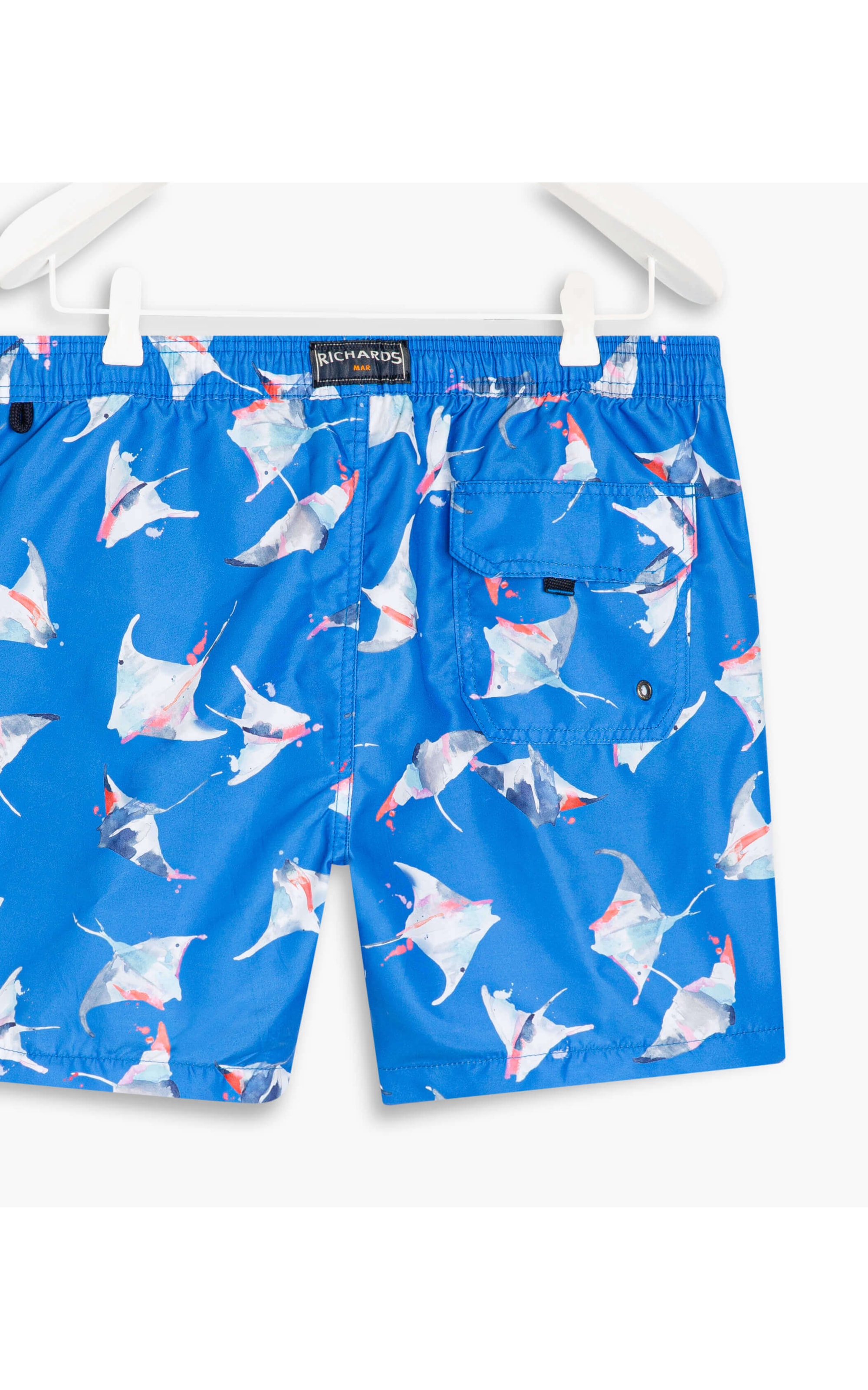 Short Praia Arraia Azul Bic
