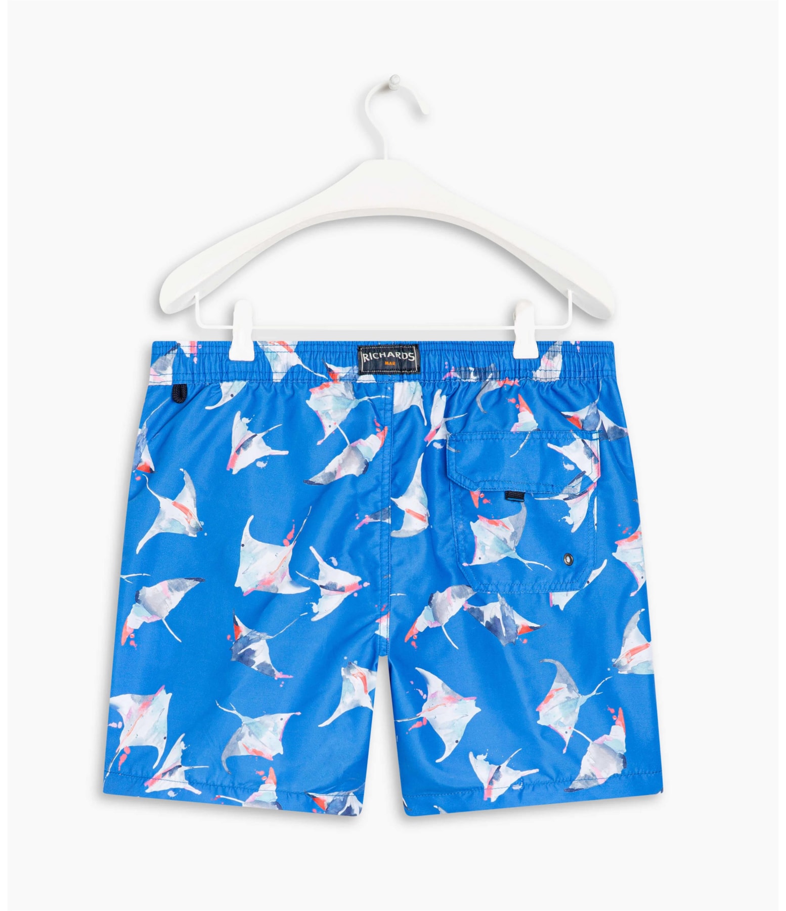 Short Praia Arraia Azul Bic