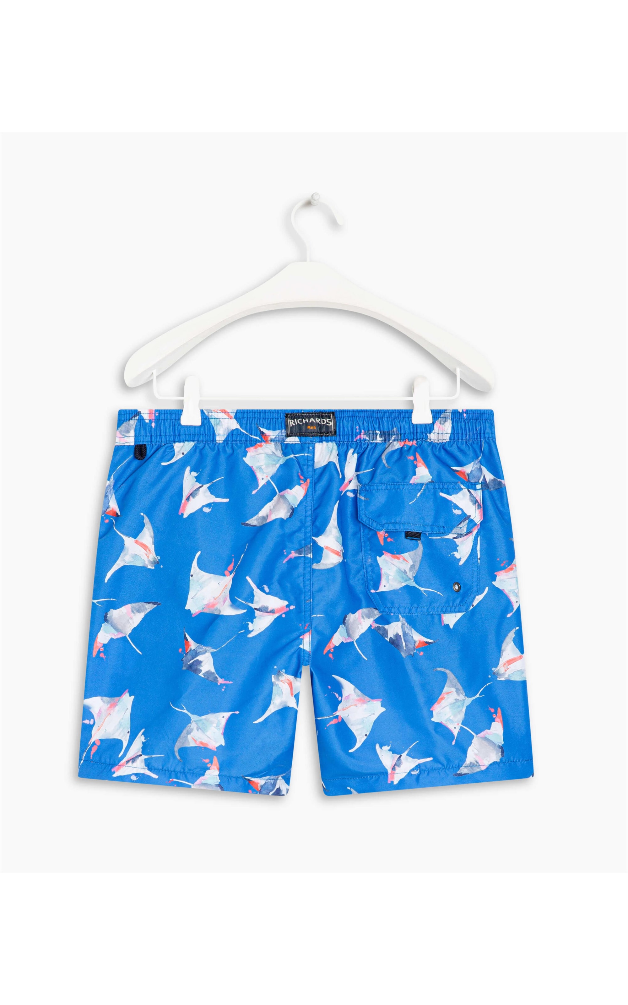 Short Praia Arraia Azul Bic